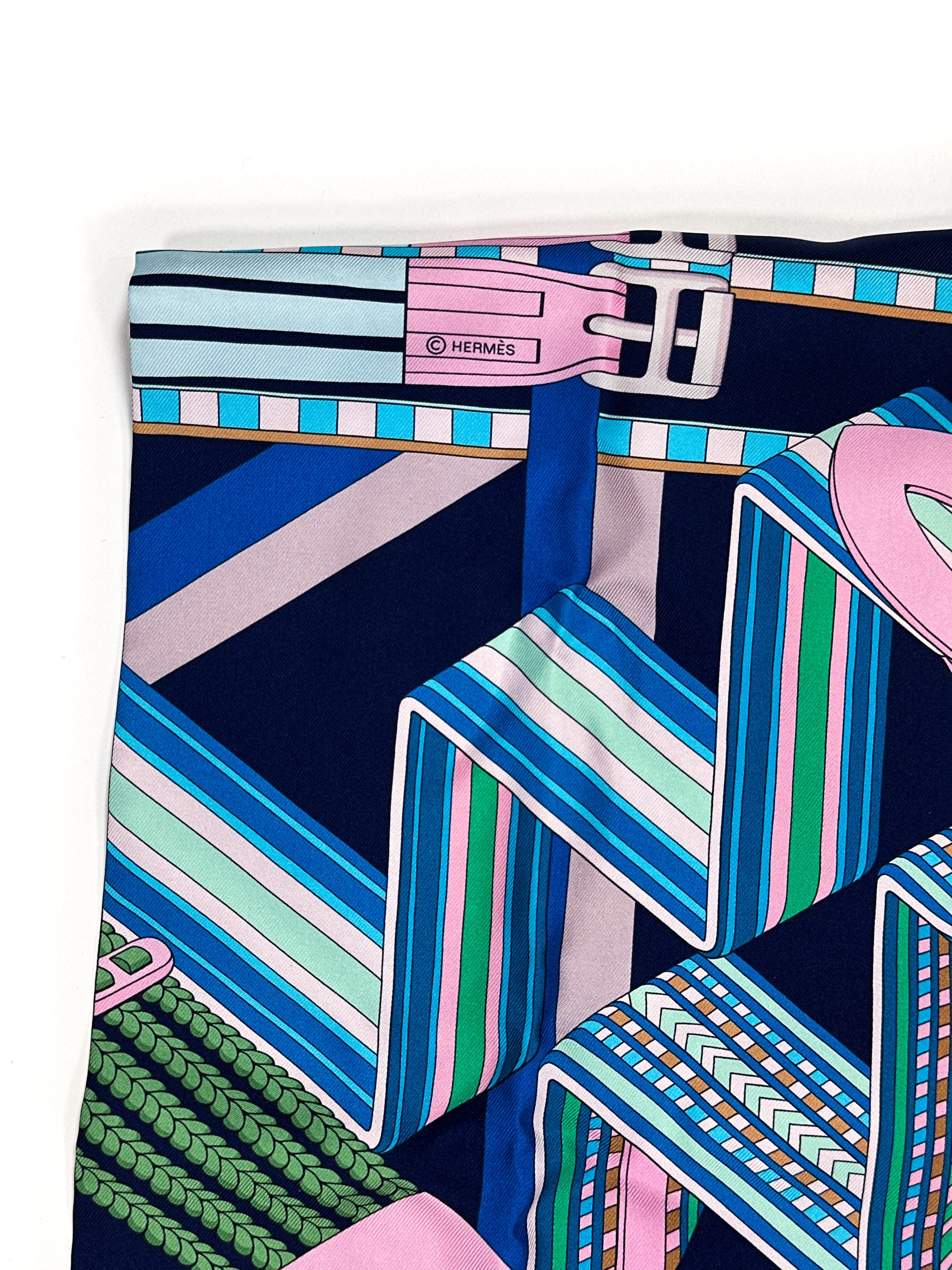 Hermès Sangles en ZigZag Maxi Twilly Cut