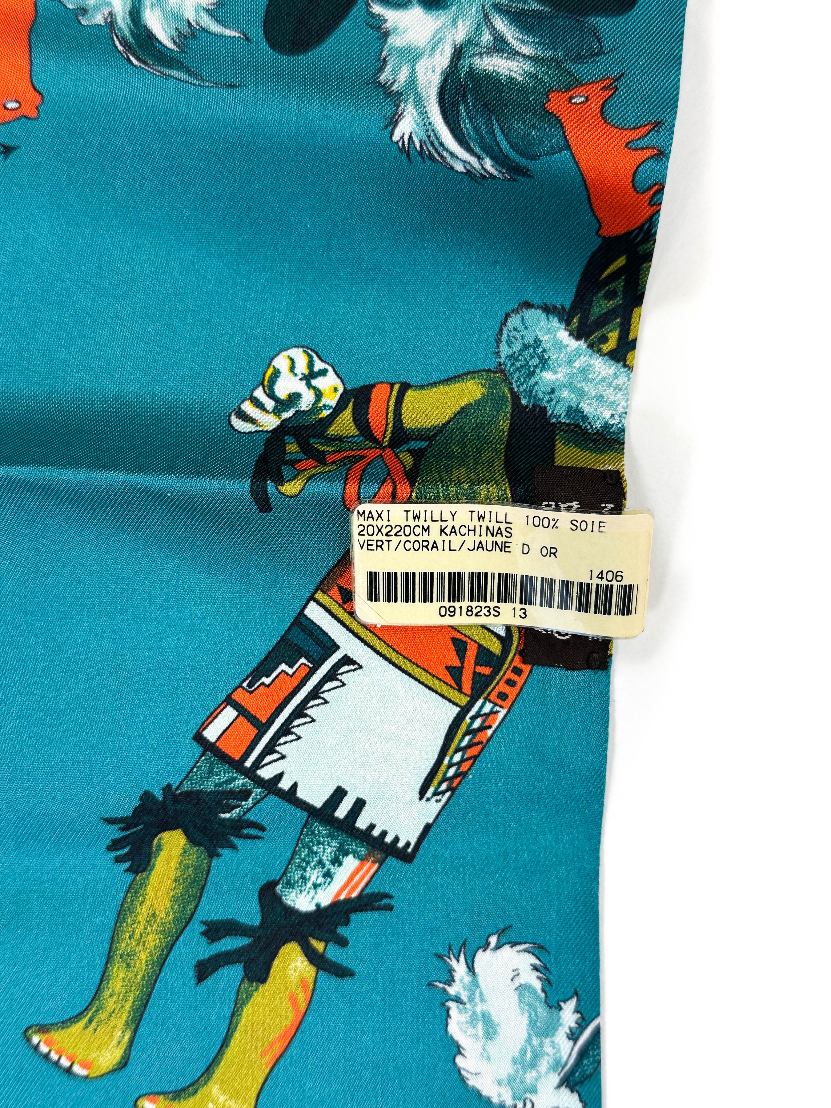 Hermès Kachinas Maxi Twilly