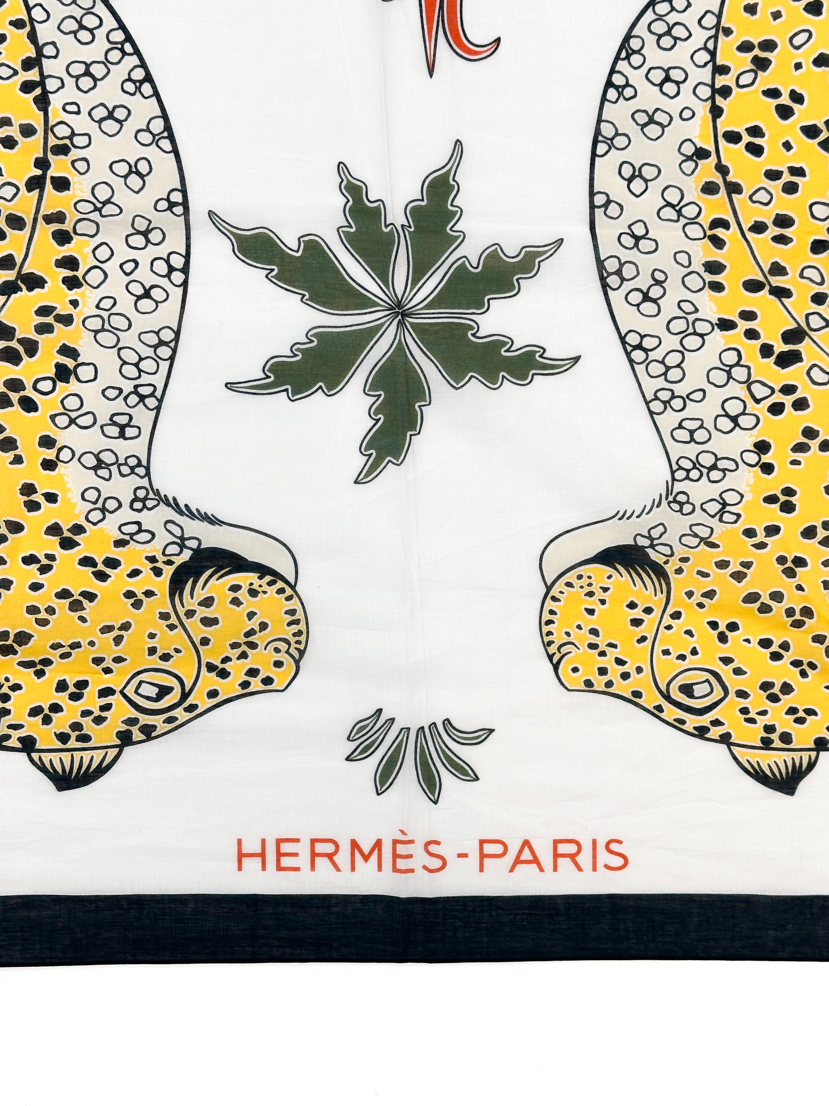 Hermès Les Leopards Pareo