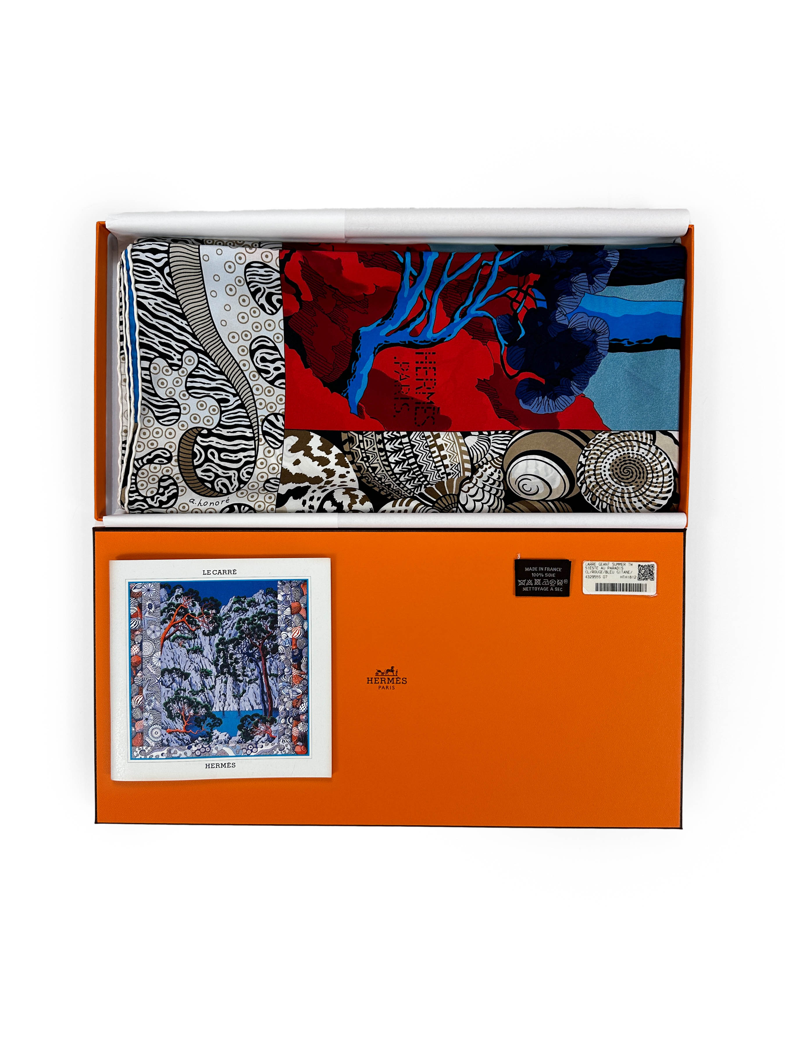 Hermès Sieste au Paradis Silk 140