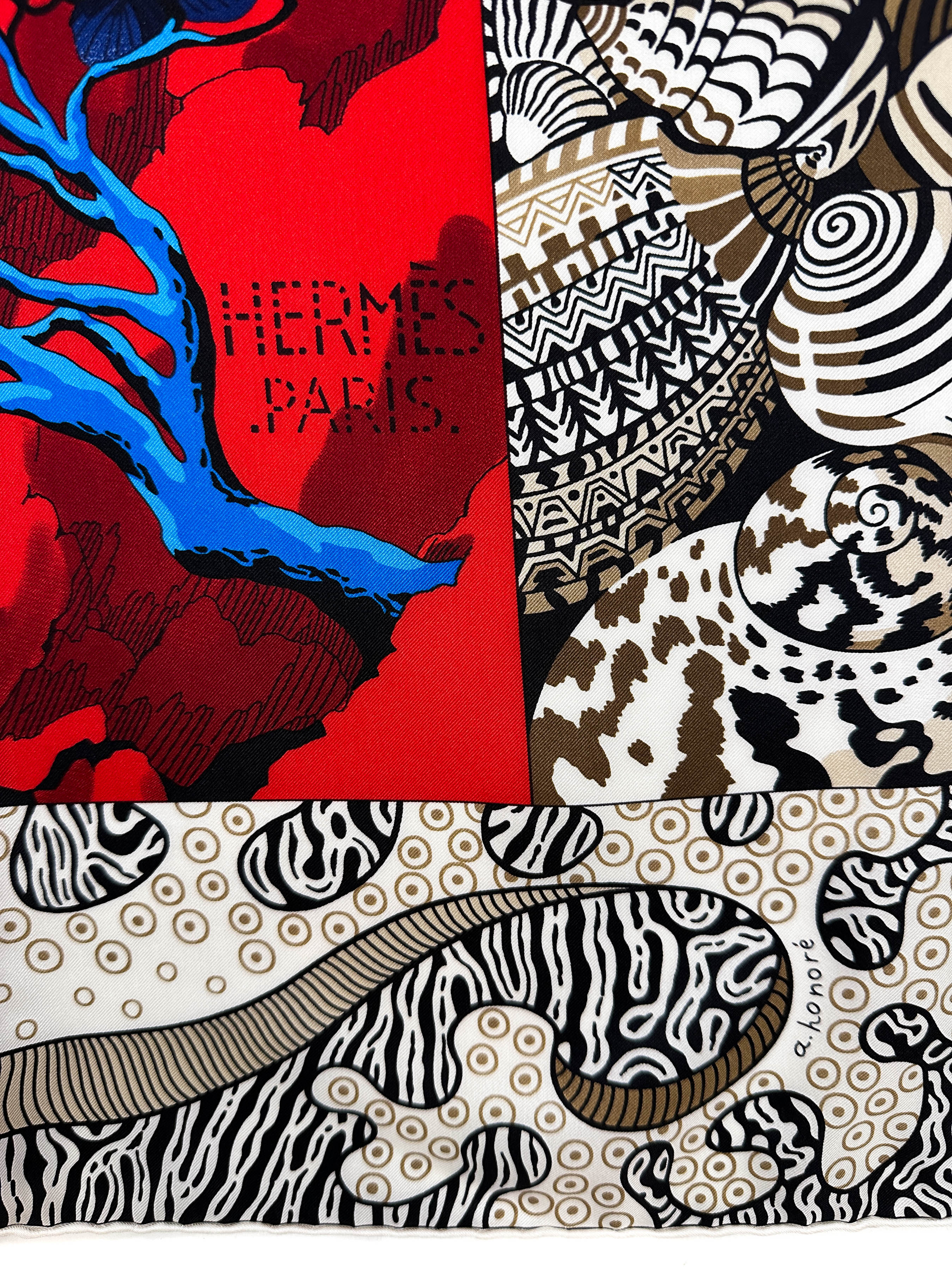 Hermès Sieste au Paradis Silk 140