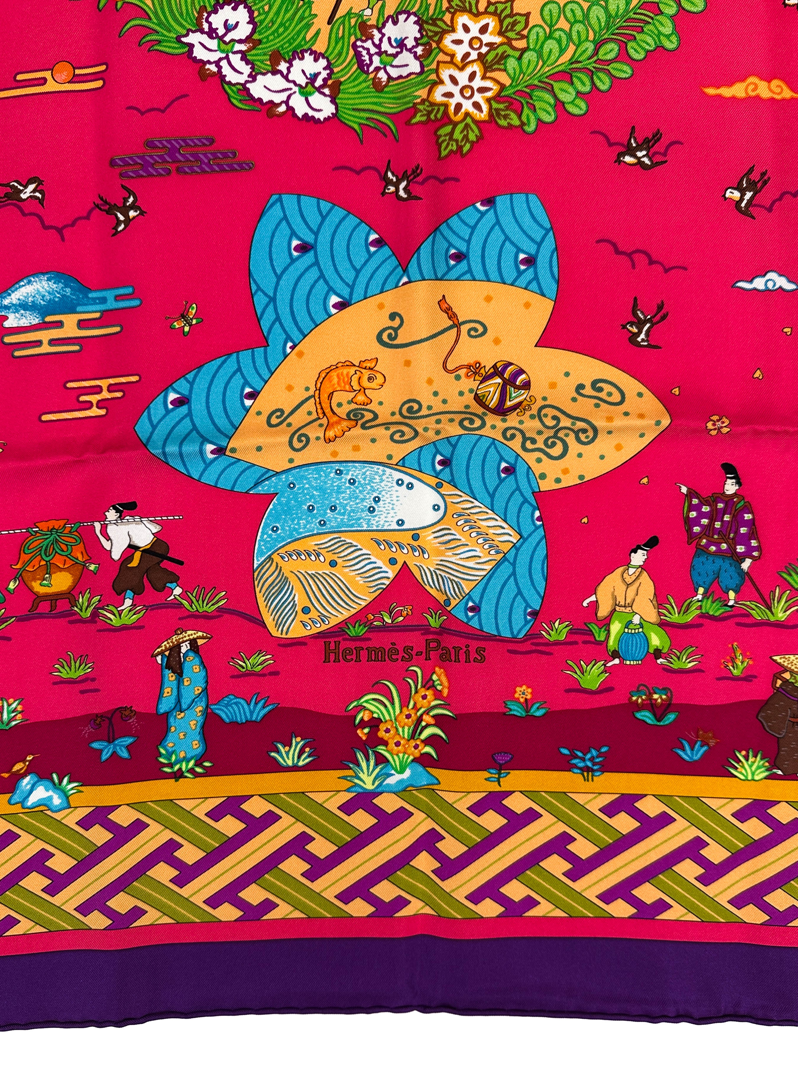 Hermès Ballade de Heian 90