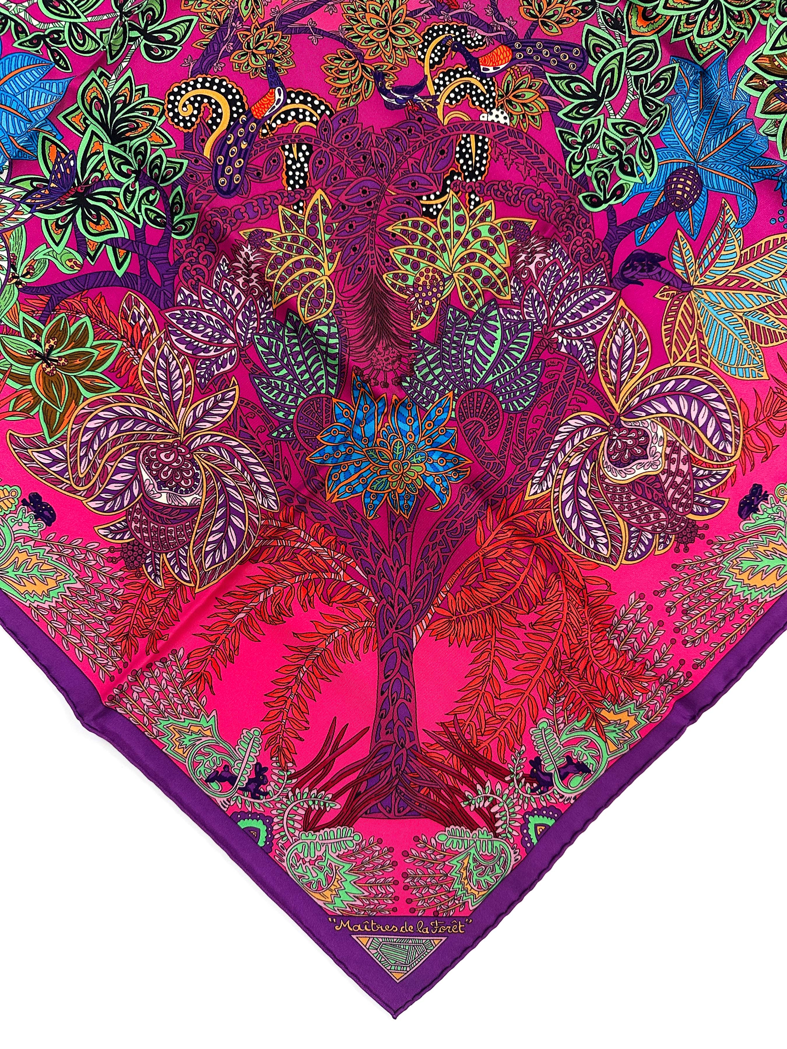 Hermès Maîtres de la Forêt 90