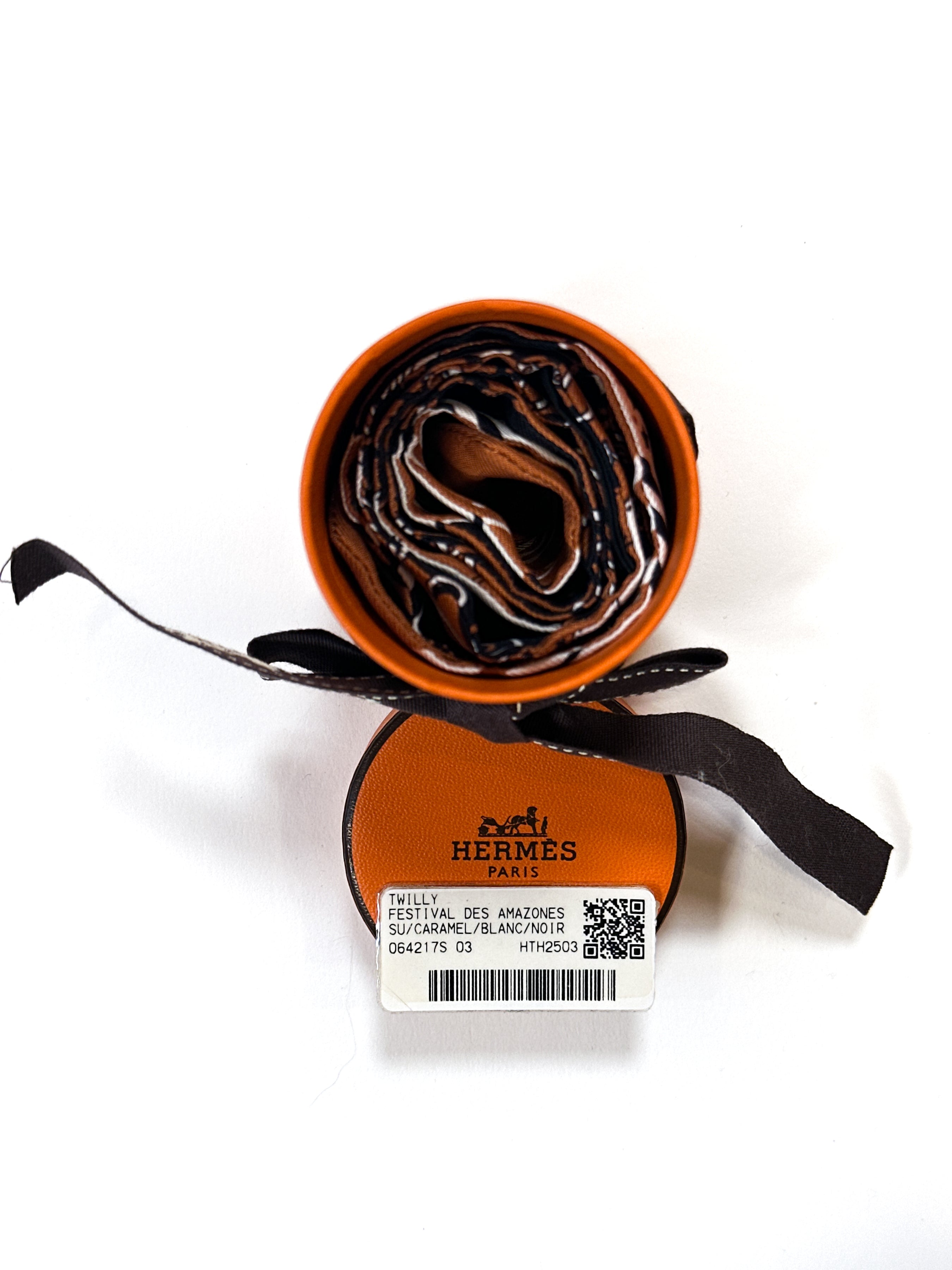 Hermès Festival des Amazones Bandana Twilly