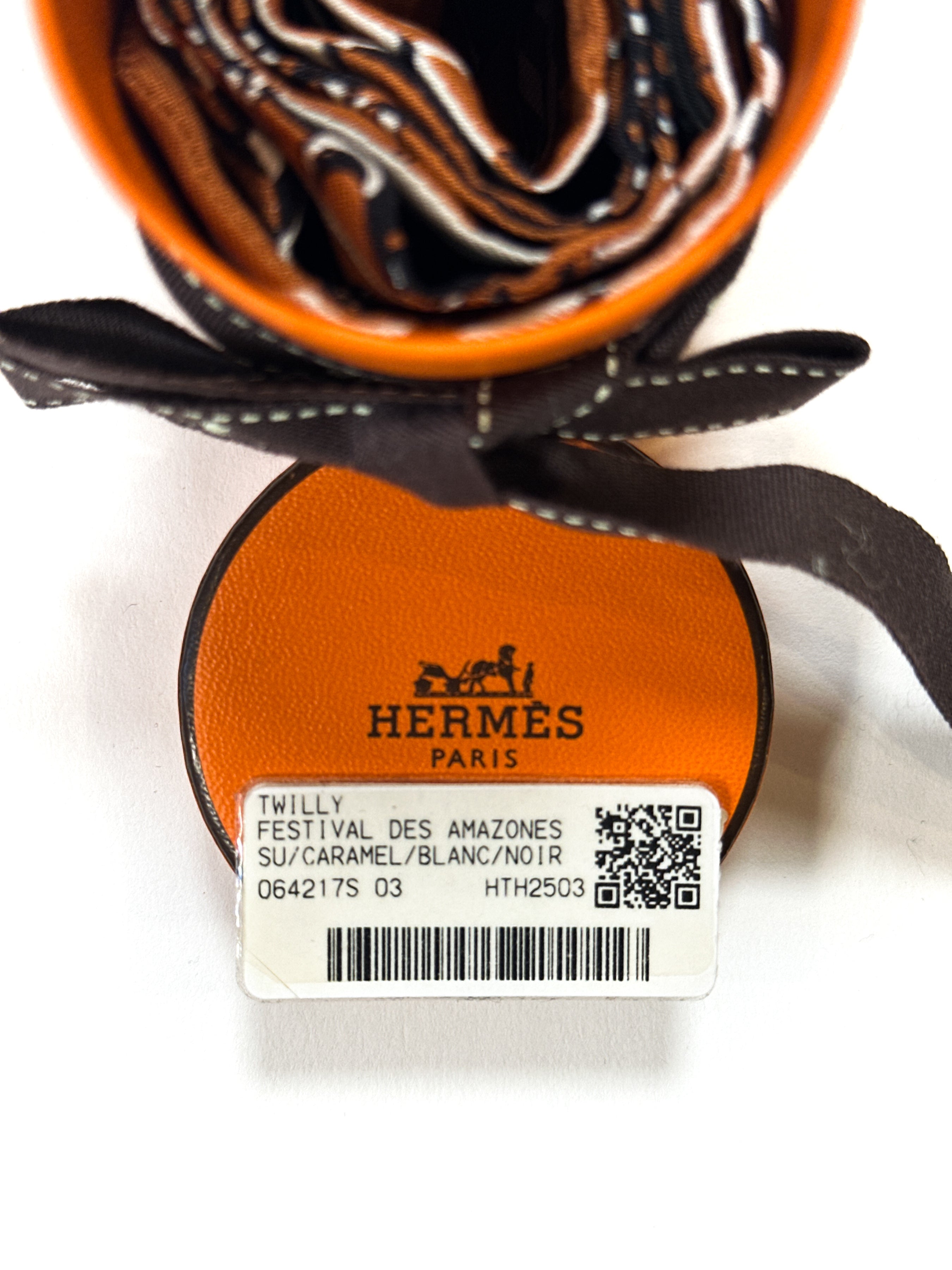 Hermès Festival des Amazones Bandana Twilly