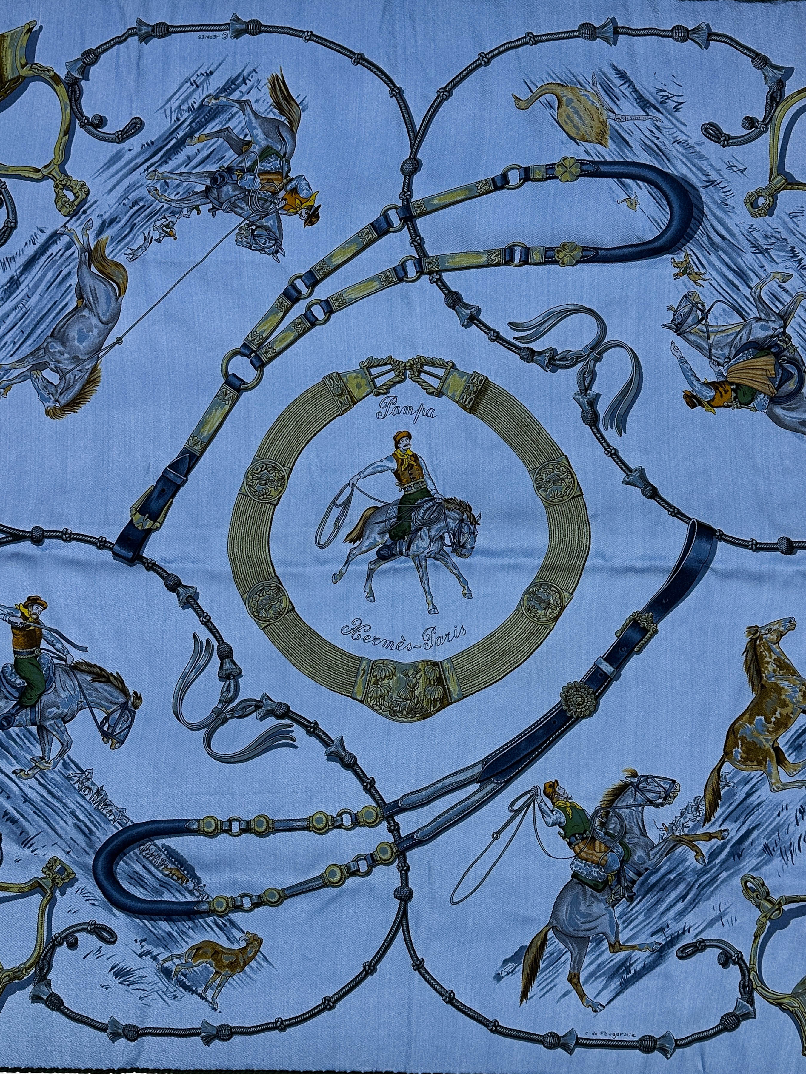 Hermès Pampa Dip Dye 70