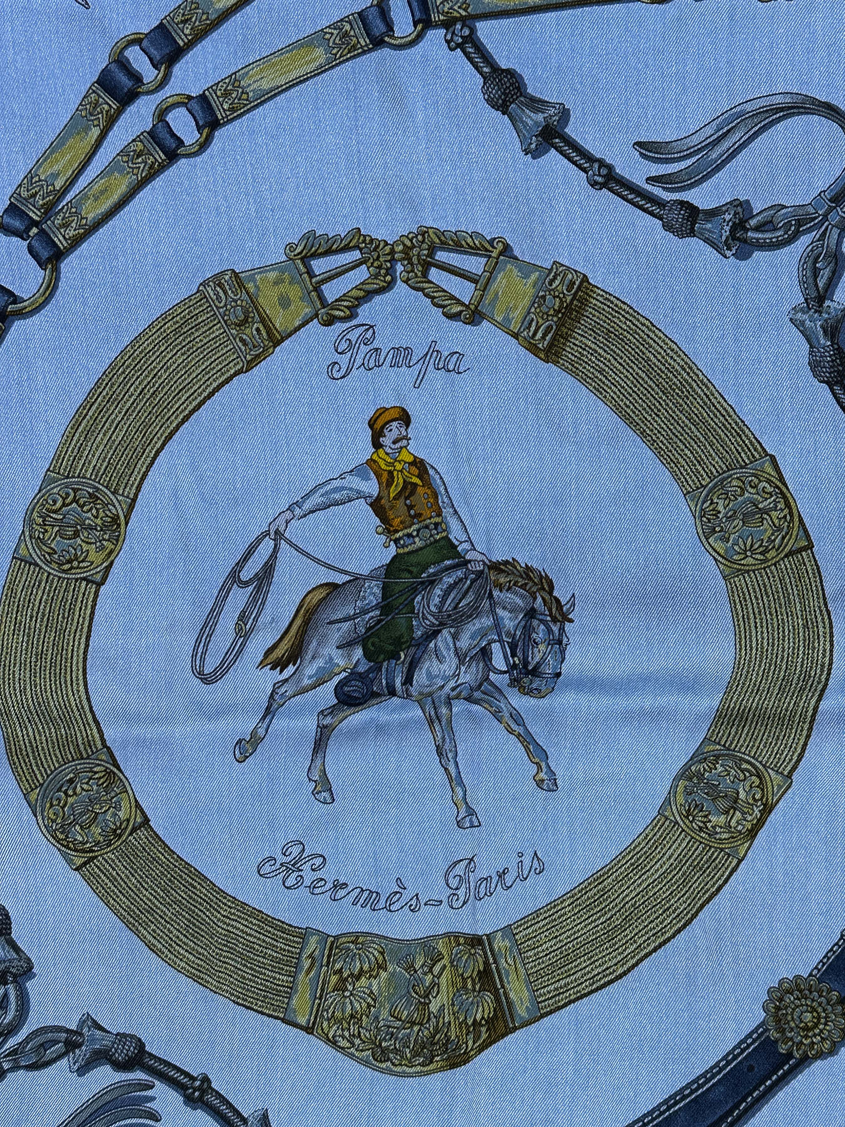 Hermès Pampa Dip Dye 70