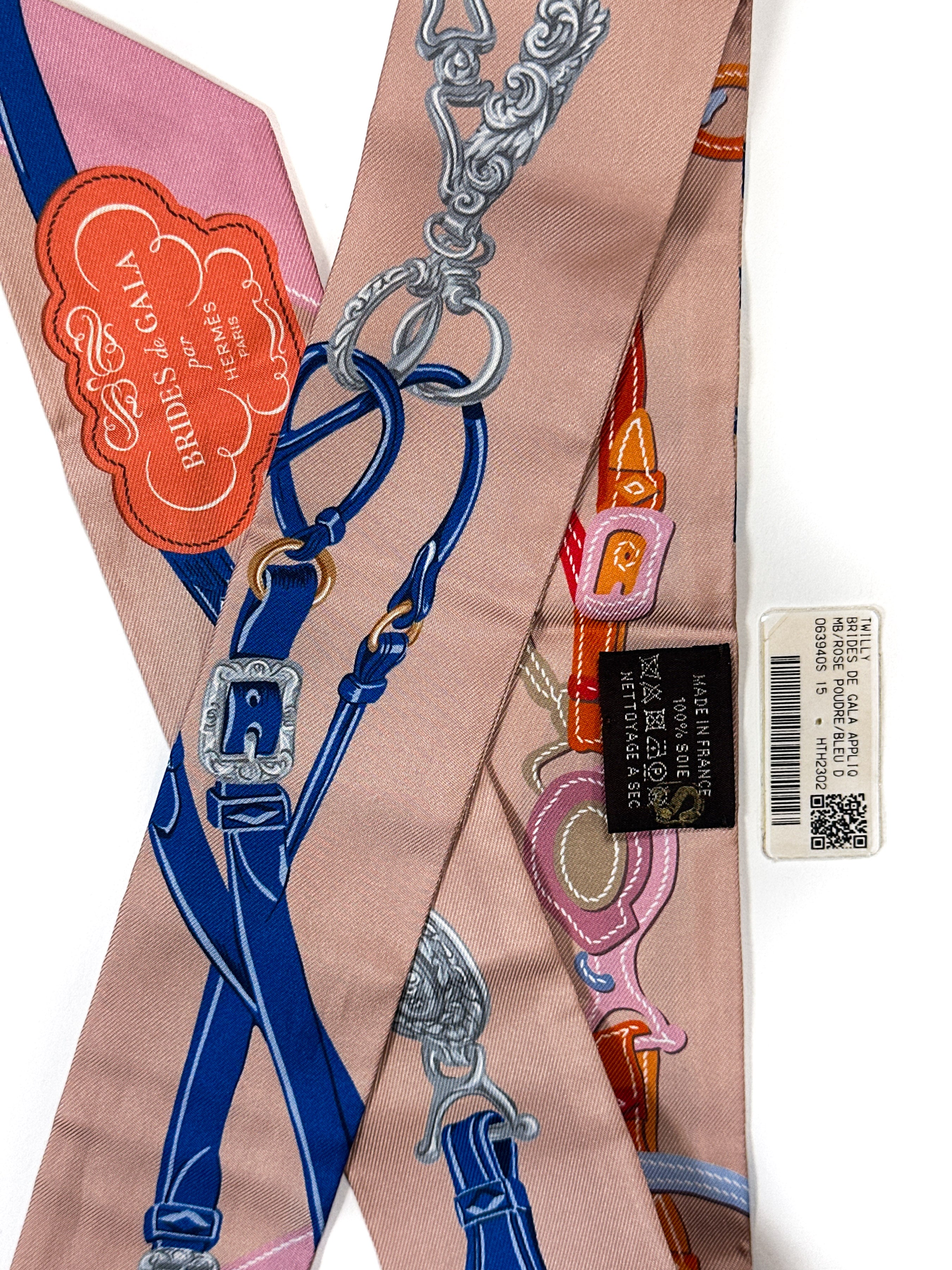 Hermès Brides de Gala Applique Twilly