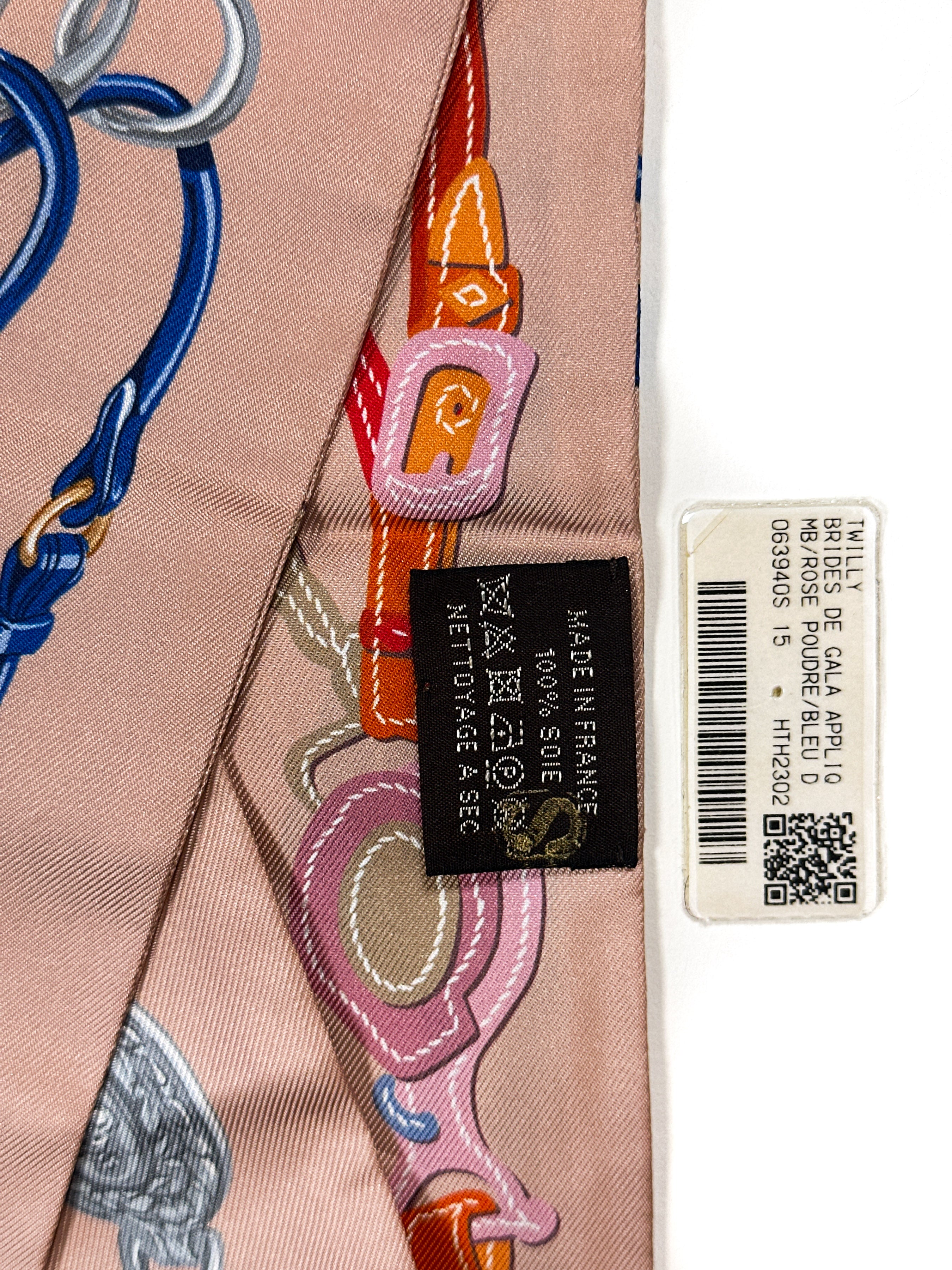 Hermès Brides de Gala Applique Twilly