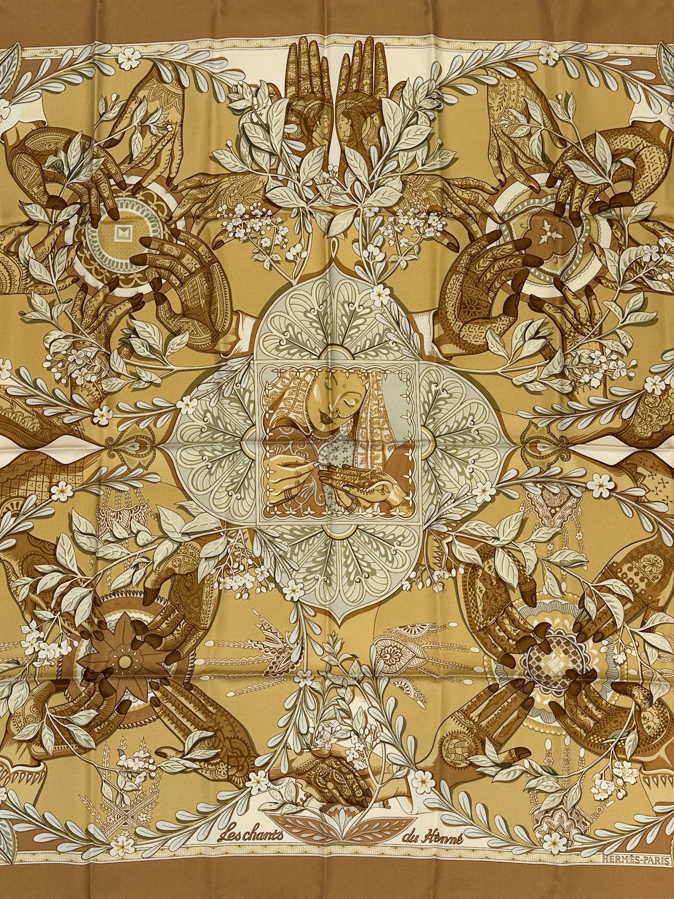 Hermès Les Chants du Henné 90