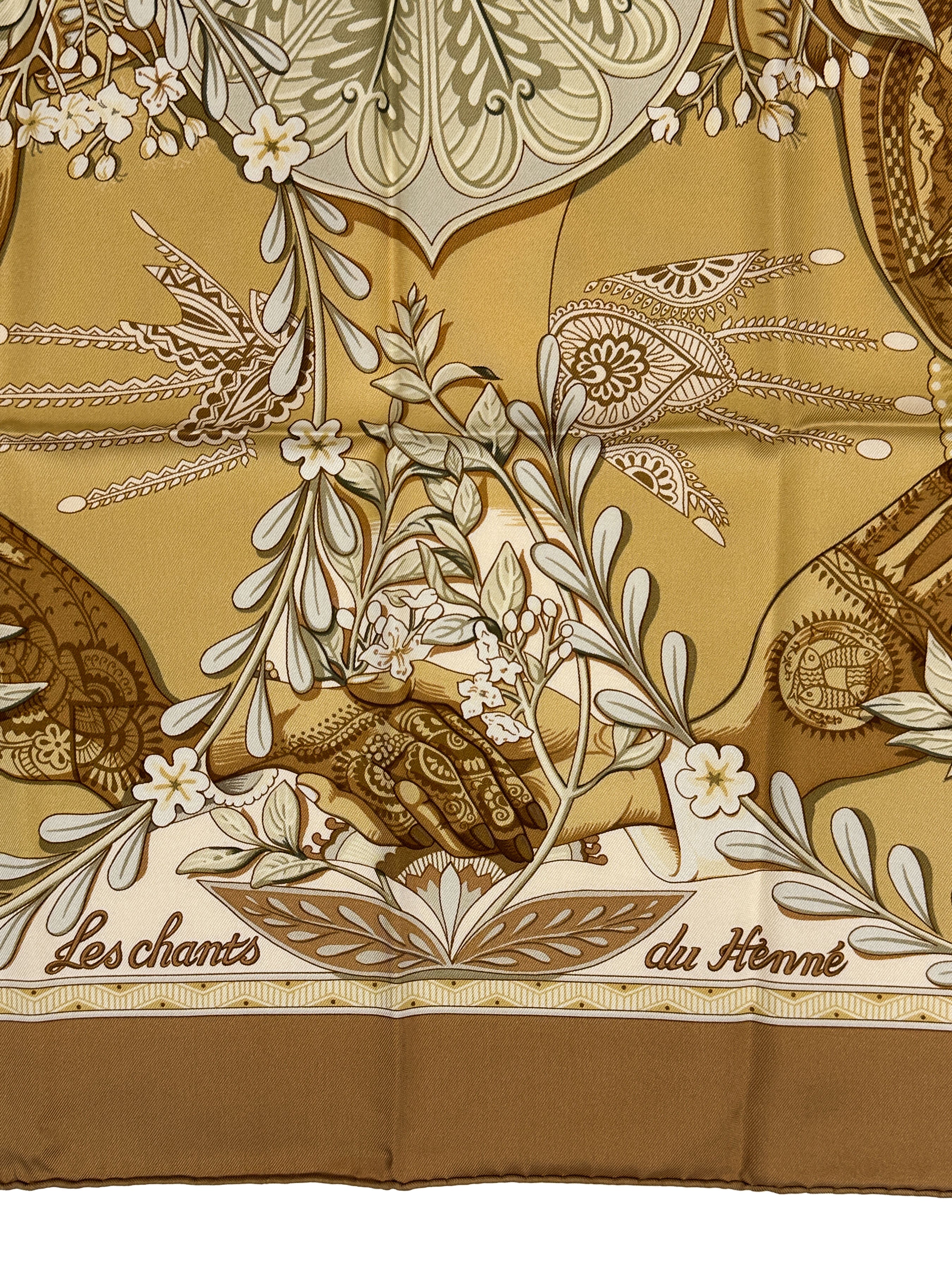 Hermès Les Chants du Henné 90