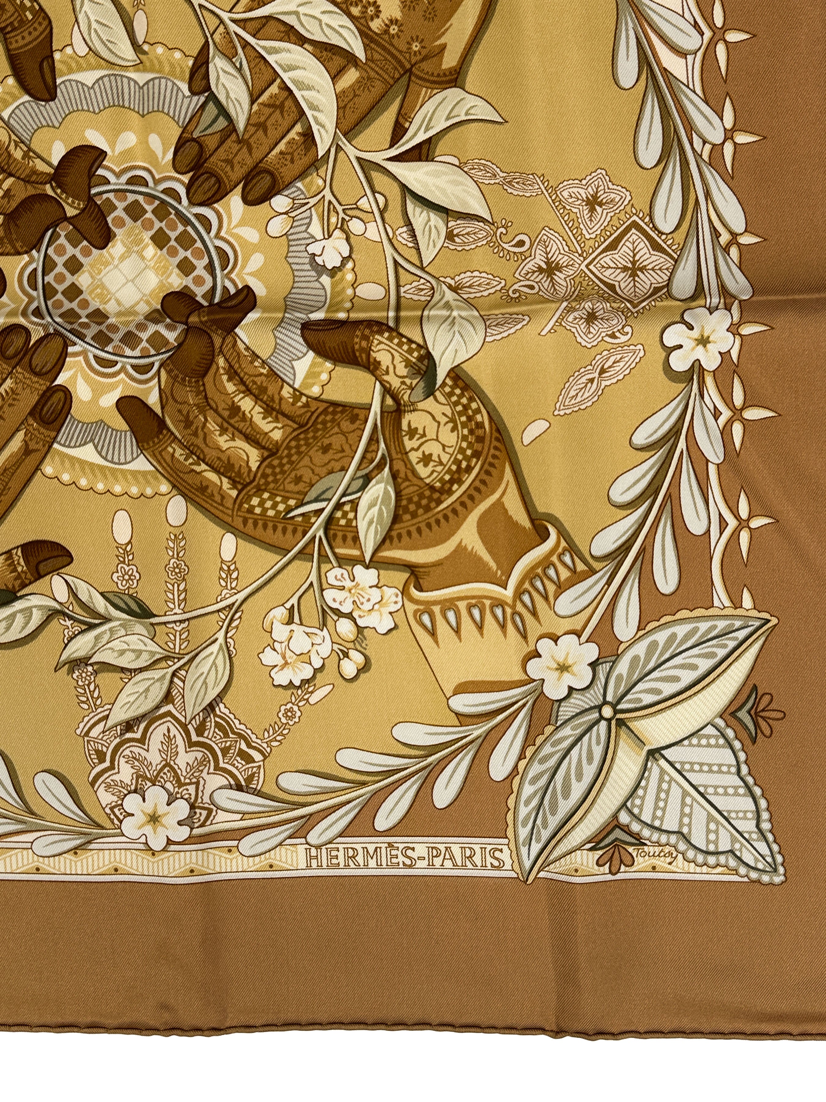 Hermès Les Chants du Henné 90