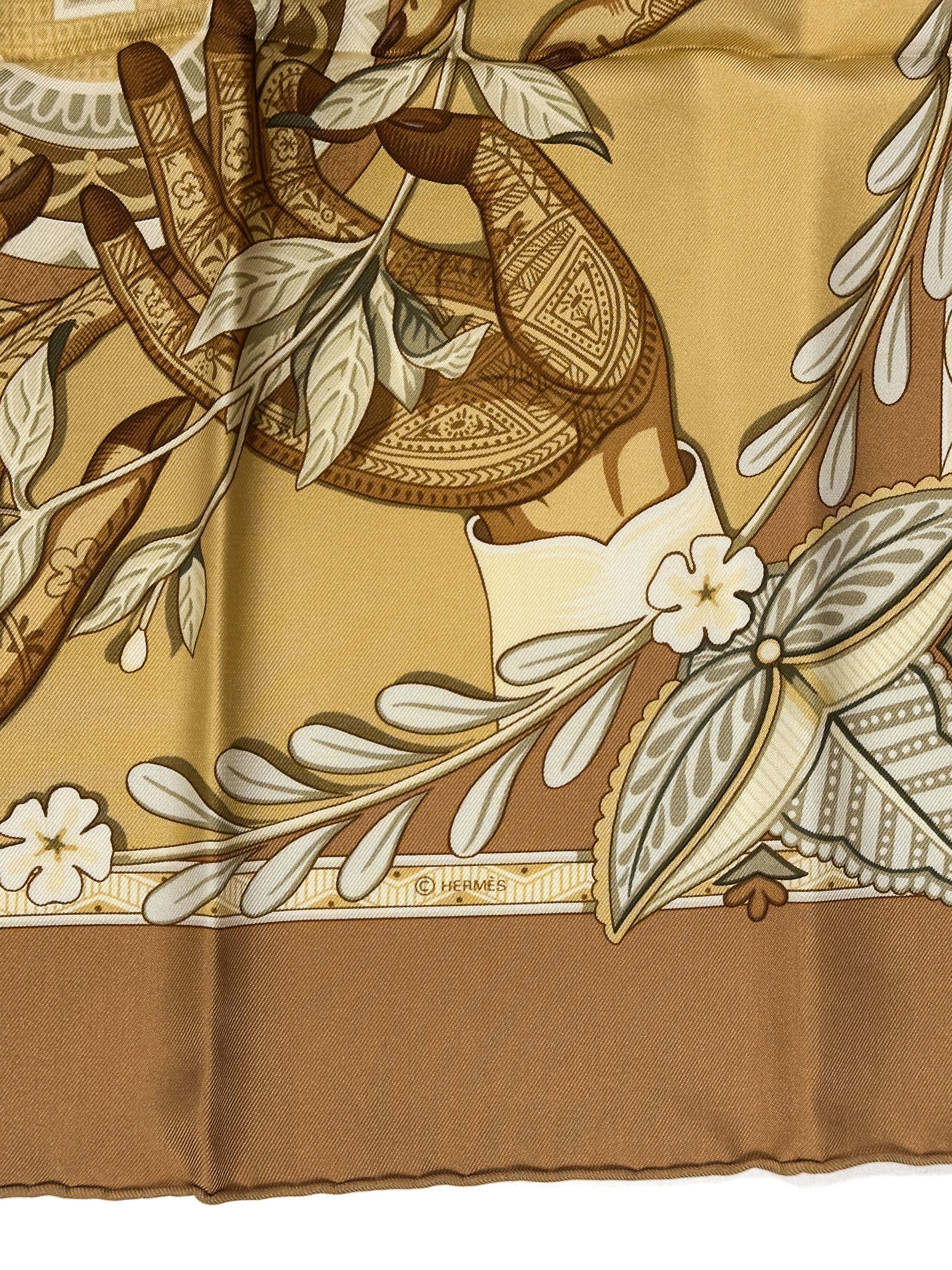 Hermès Les Chants du Henné 90