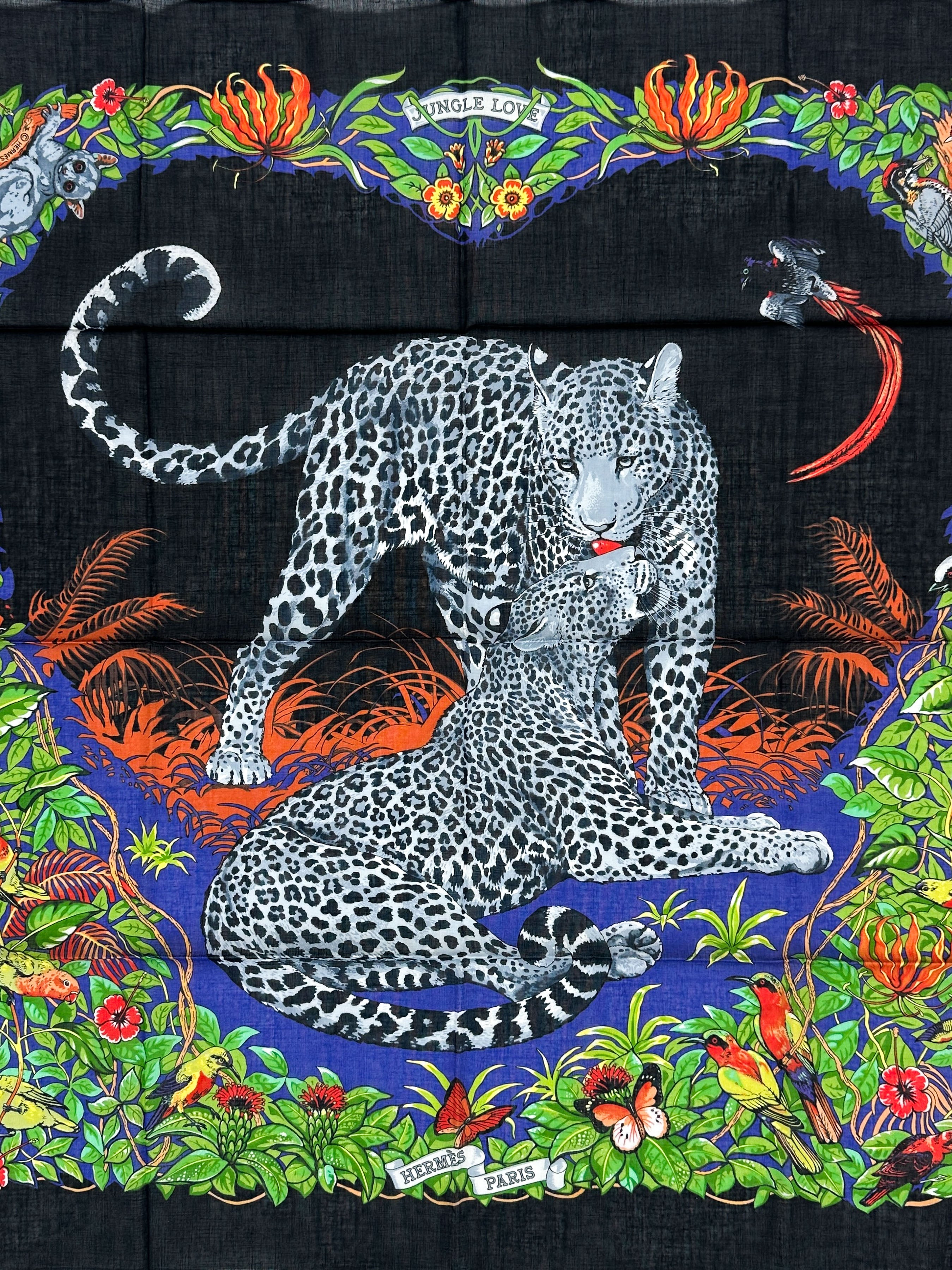 Hermès Jungle Love Charm Cotton 70