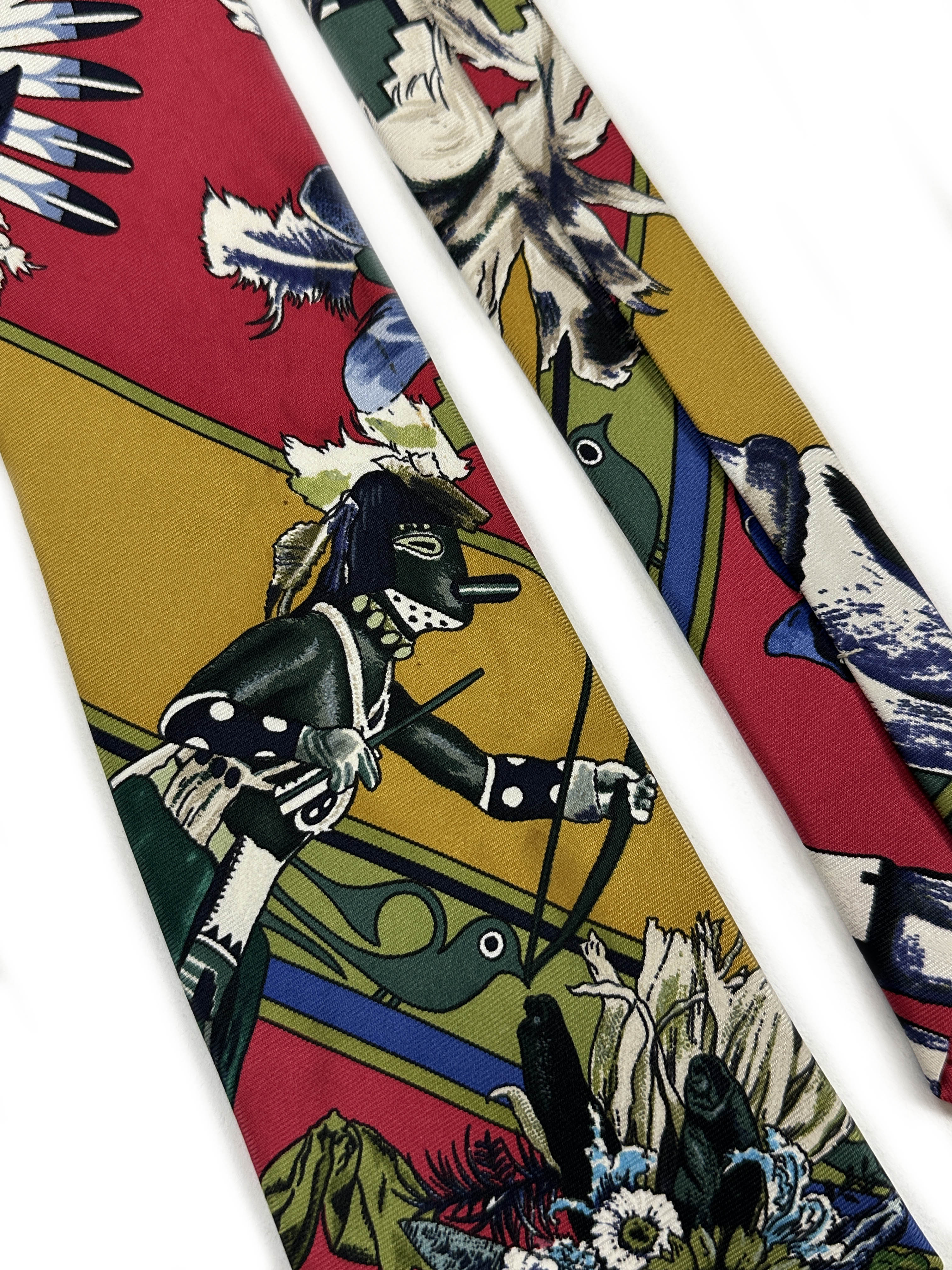 Hermès Kachinas Tie
