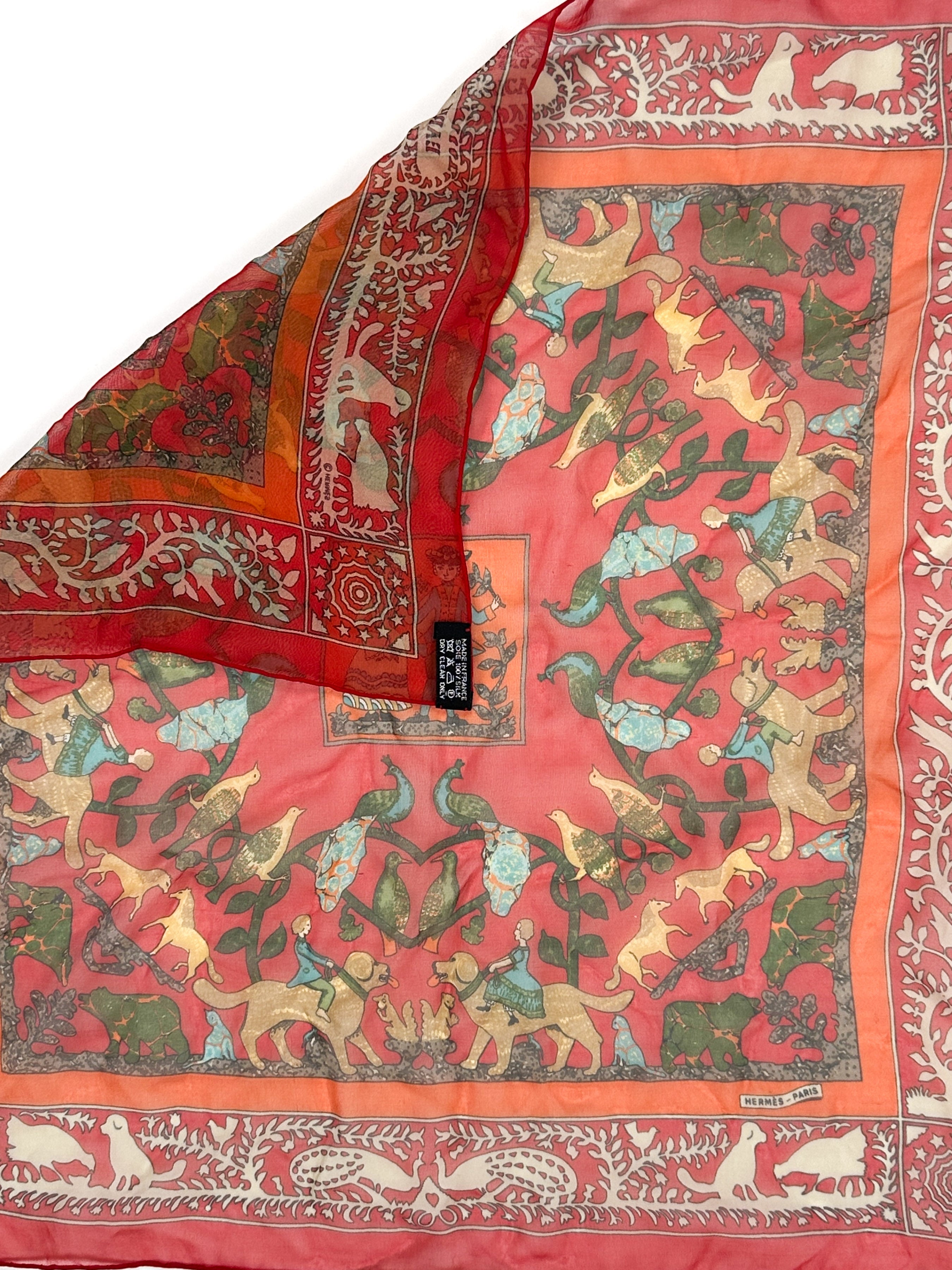 Hermès Early America Mousseline 45