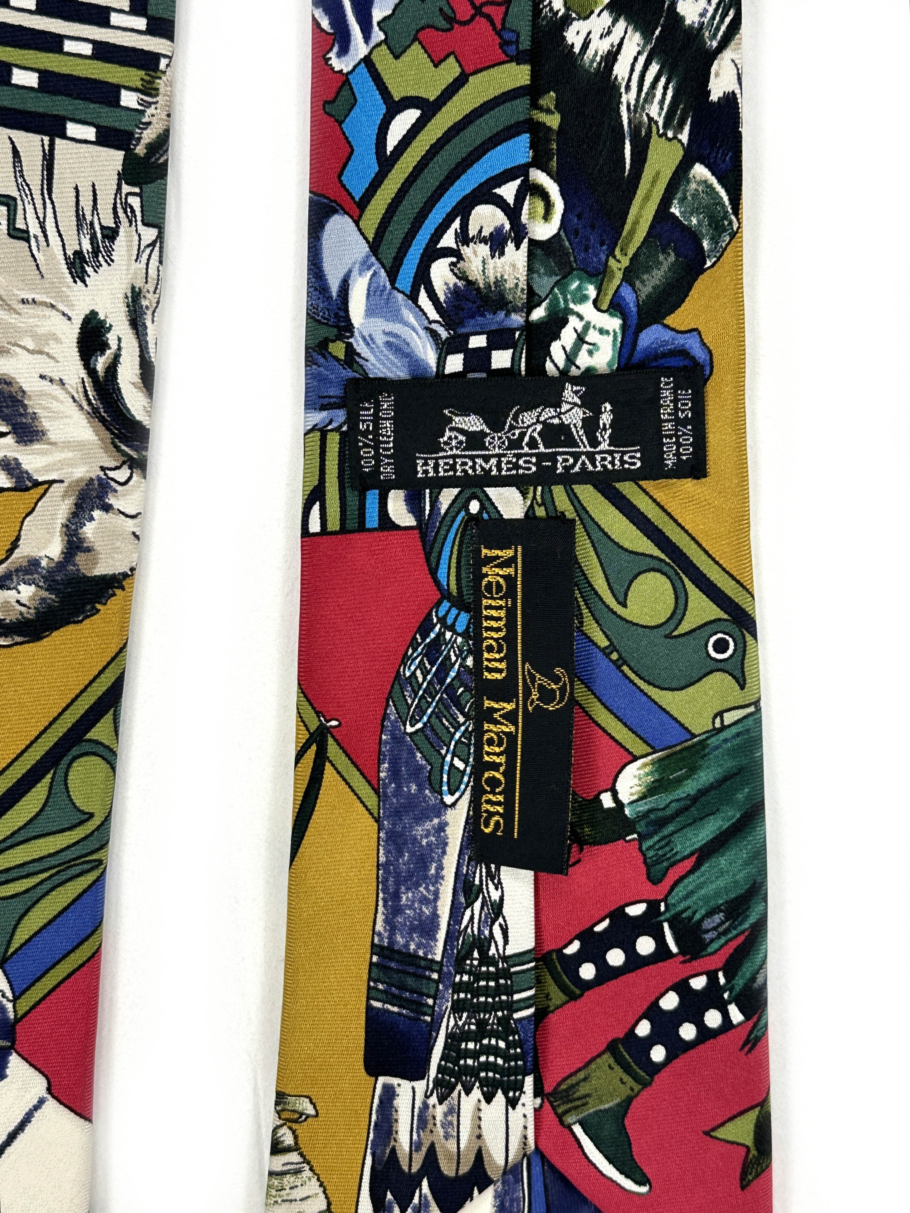 Hermès Kachinas Tie