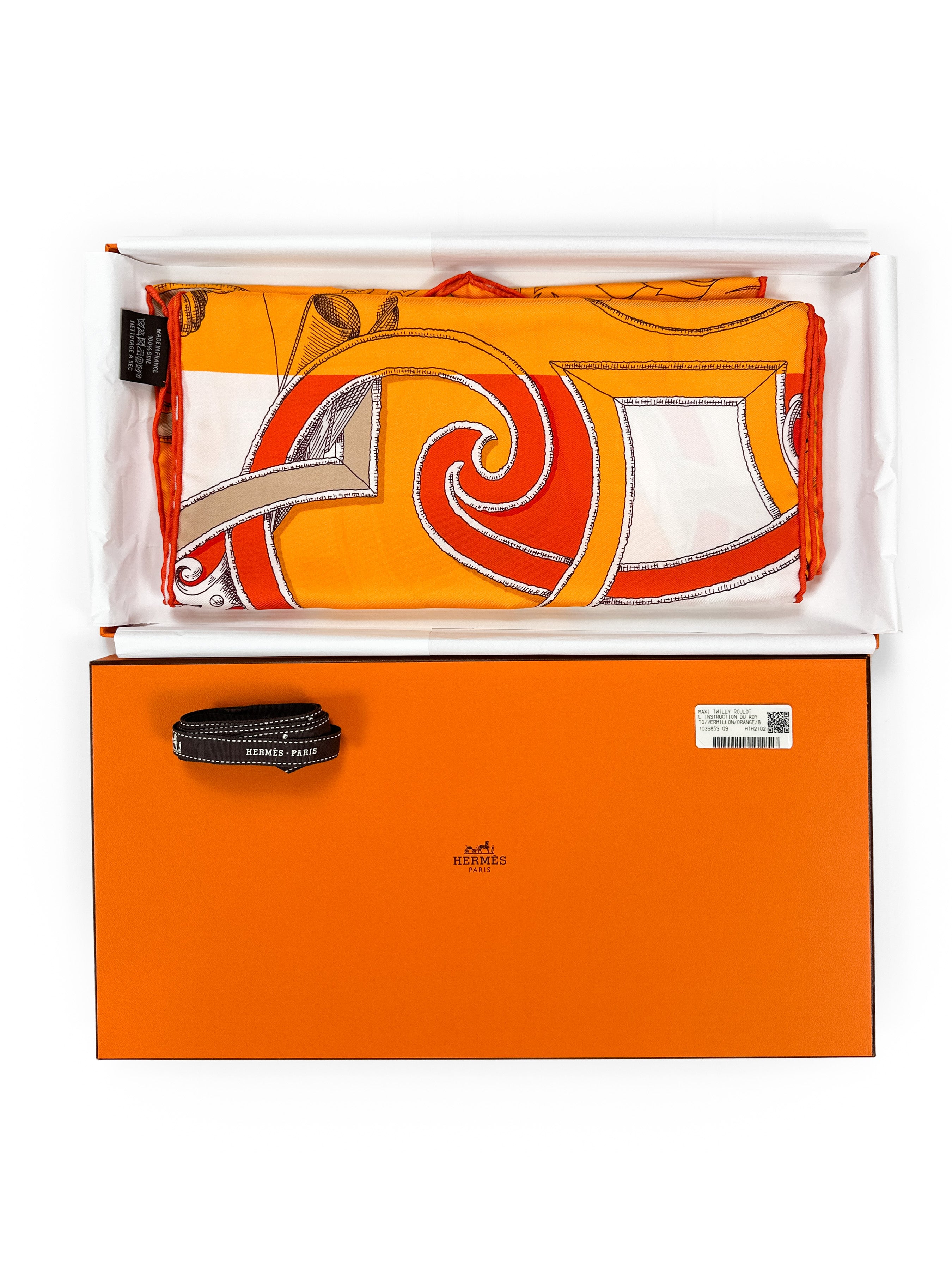 Hermès L’Instructions du Roy Maxi Twilly
