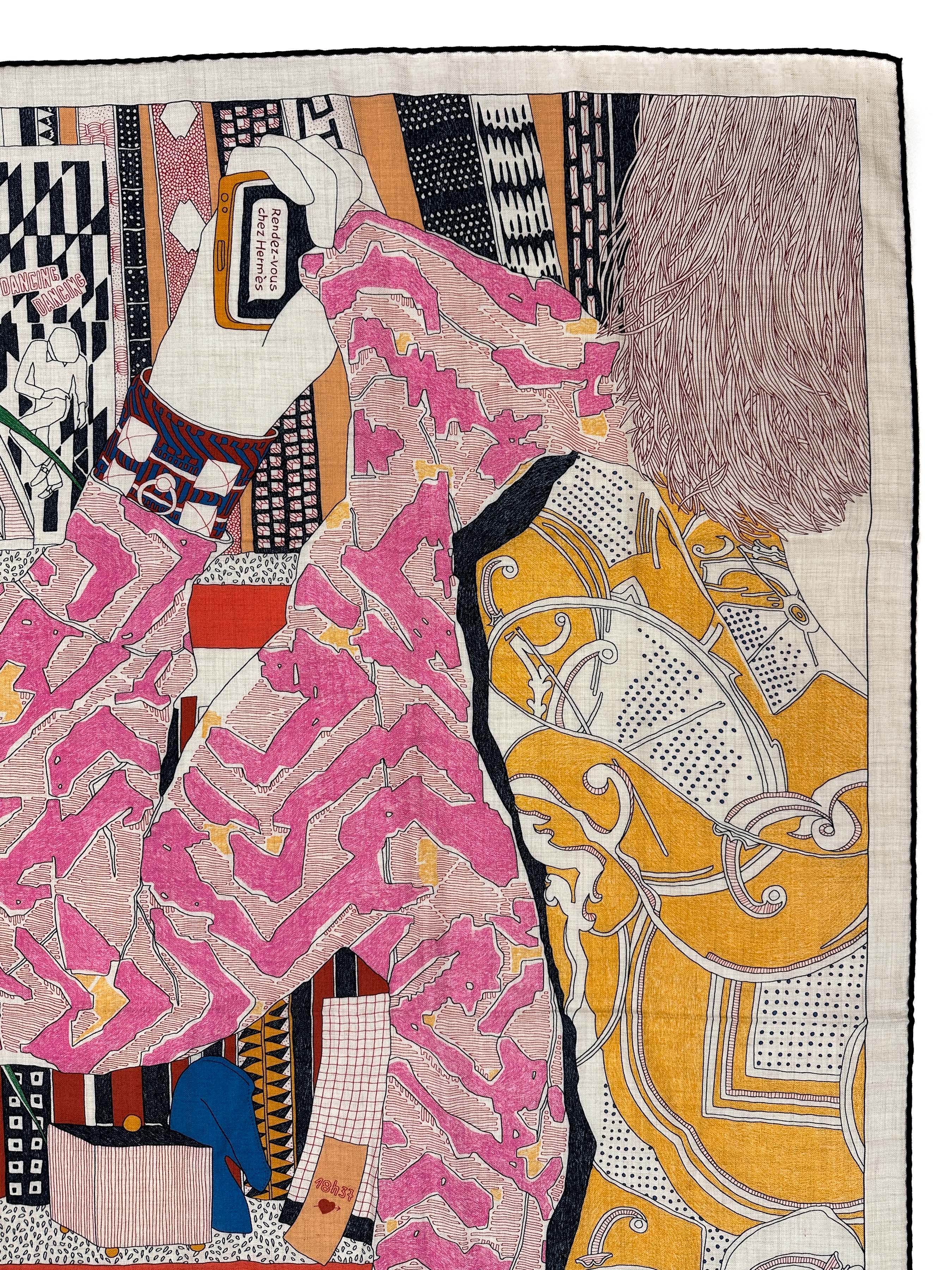 Hermès Rendez-Vous Chez Hermès Cashmere Silk 140