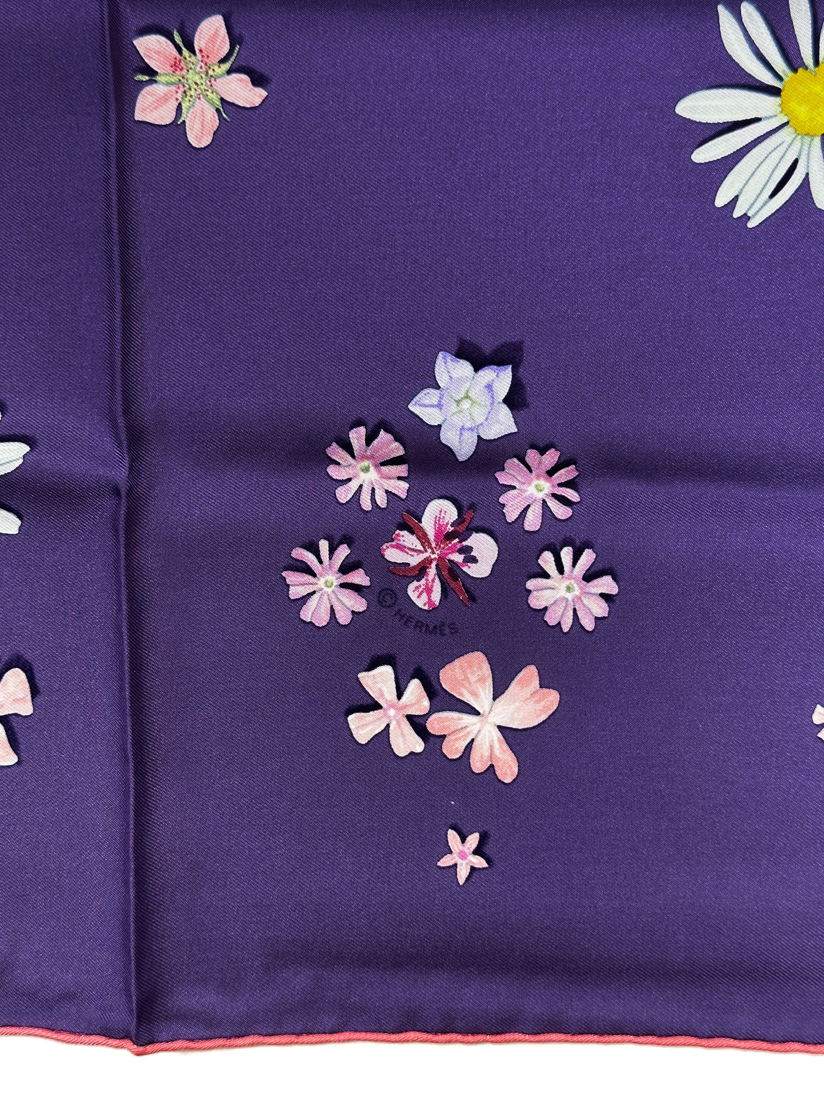 Hermès Flower Power 90