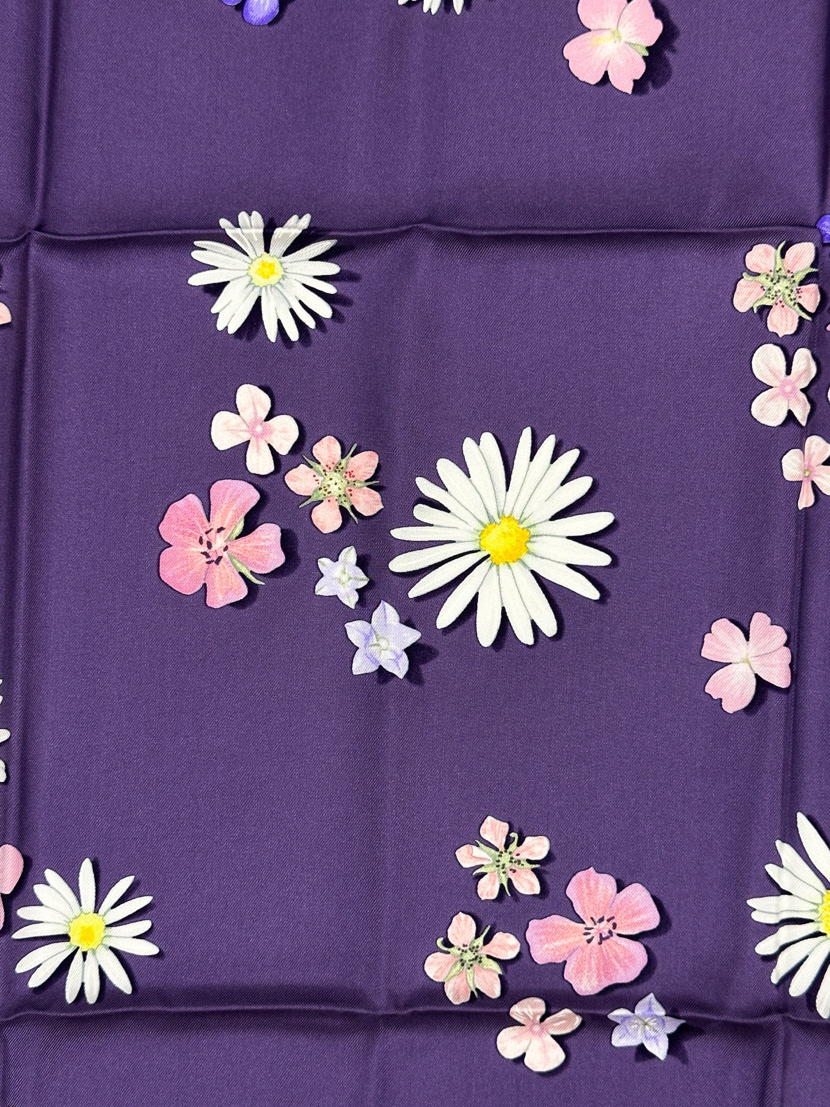 Hermès Flower Power 90