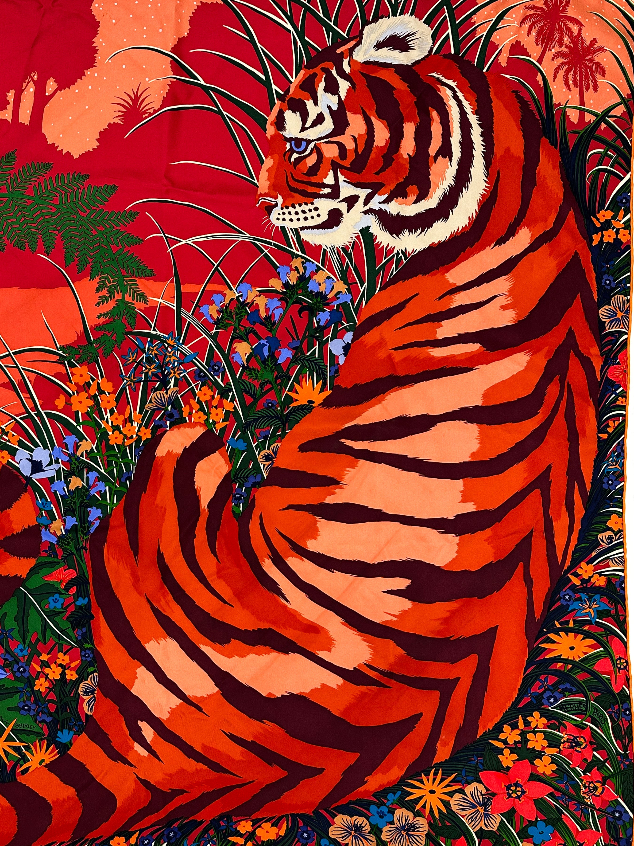 Hermès Tyger Tyger 90