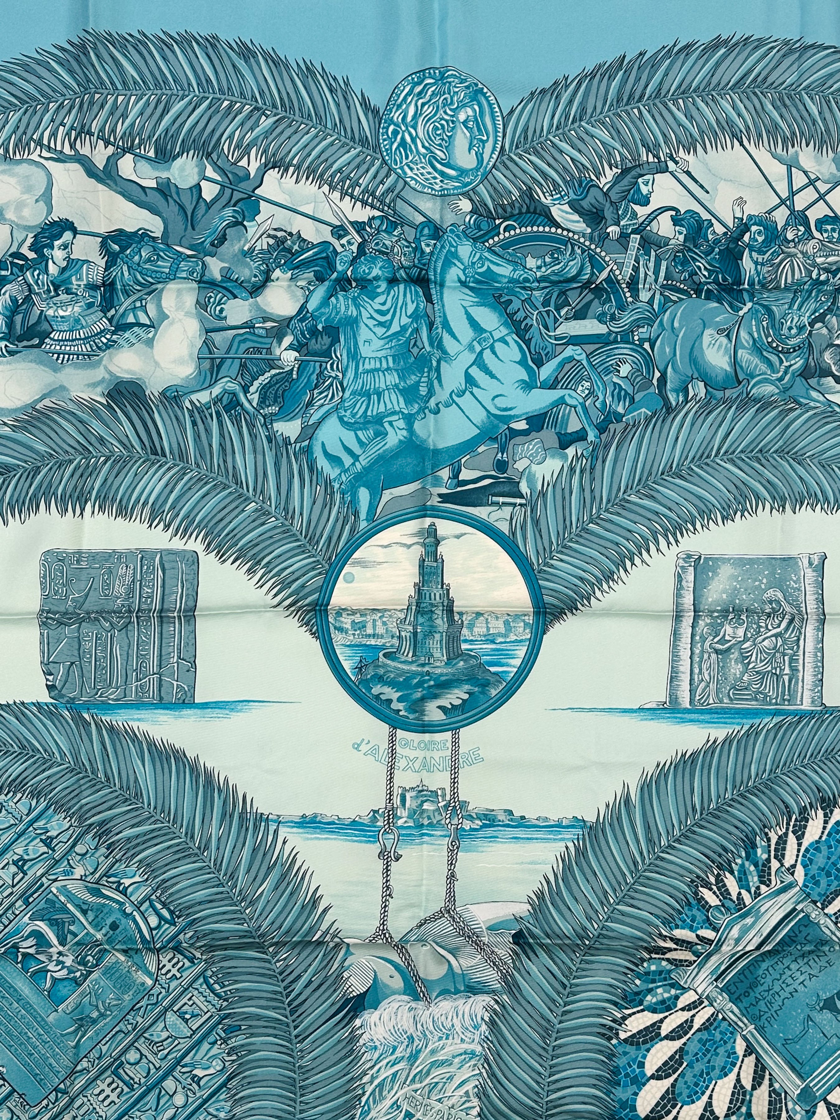 Hermès Gloire d'Alexandre 90