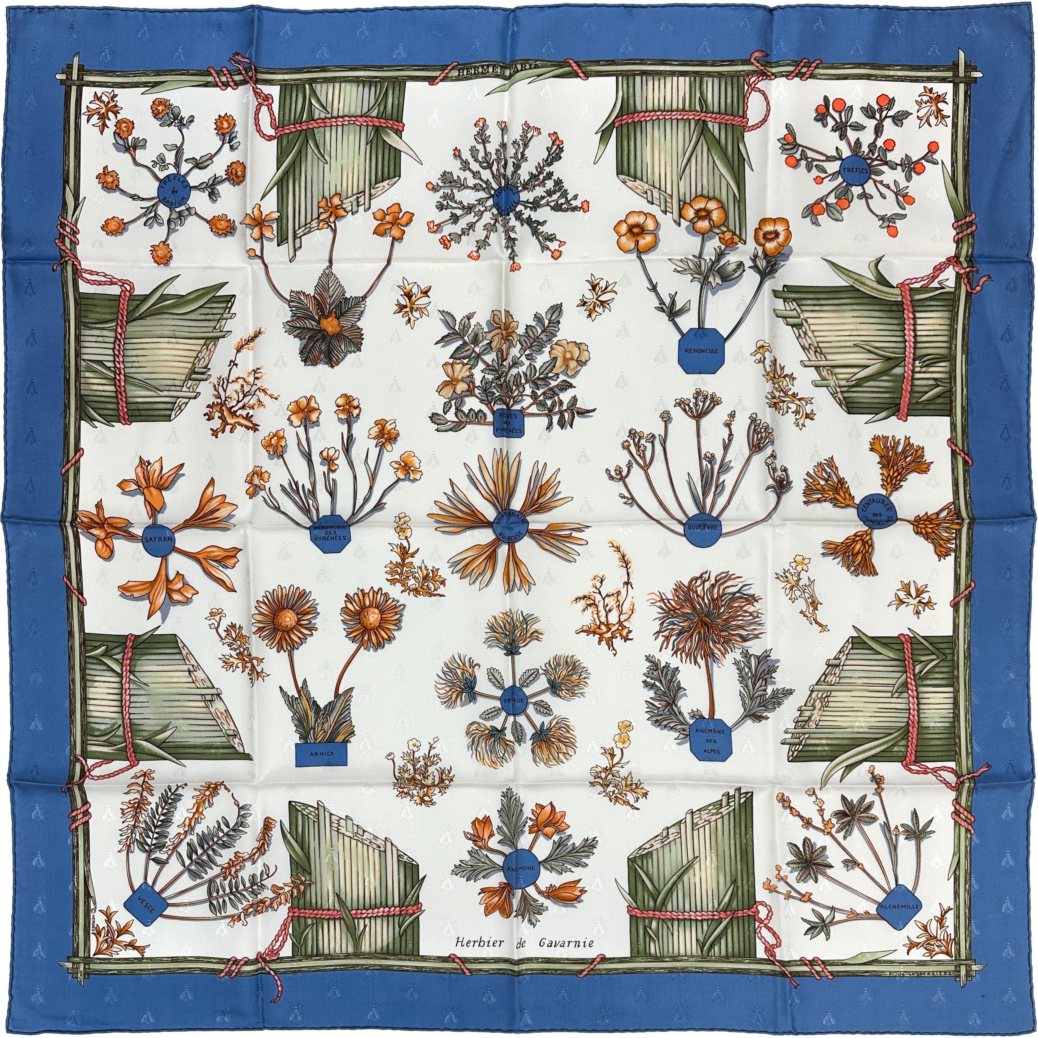 Hermès Herbier de Gavarnie Jacquard 90