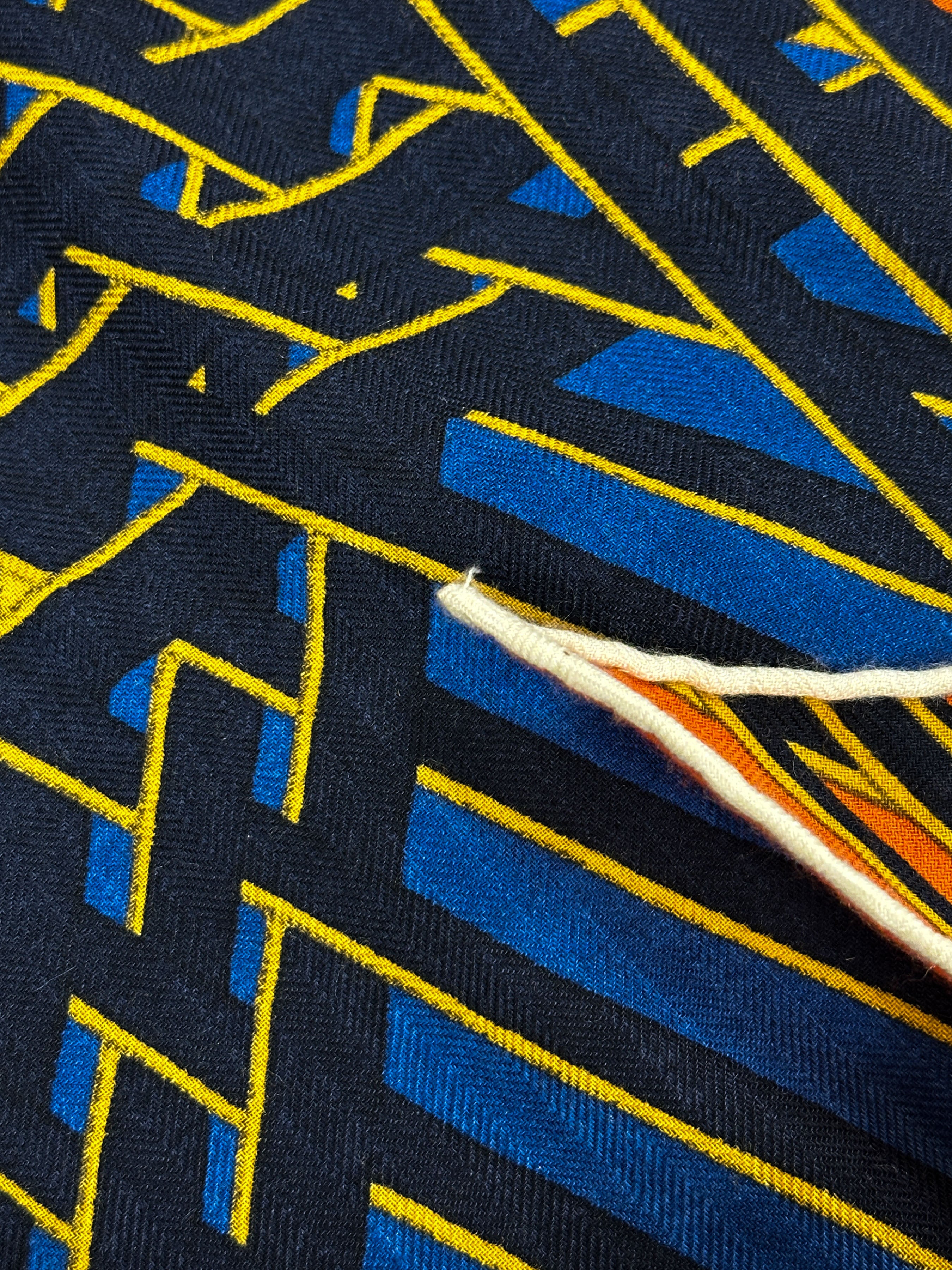 Hermès Masan & Masan Cashmere Silk Giant Triangle