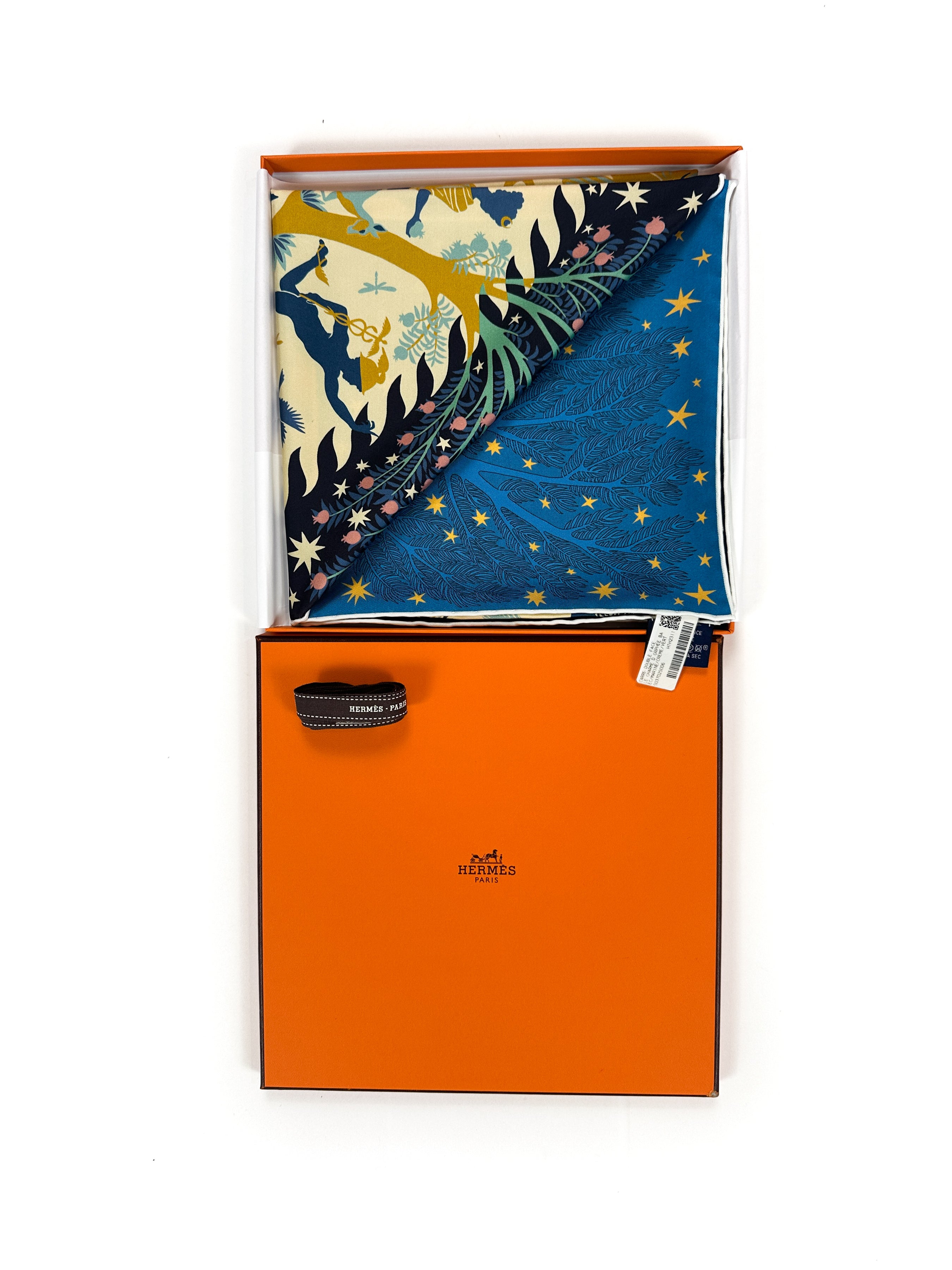 Hermès Sous le Charme d'Orphée Double Face 90