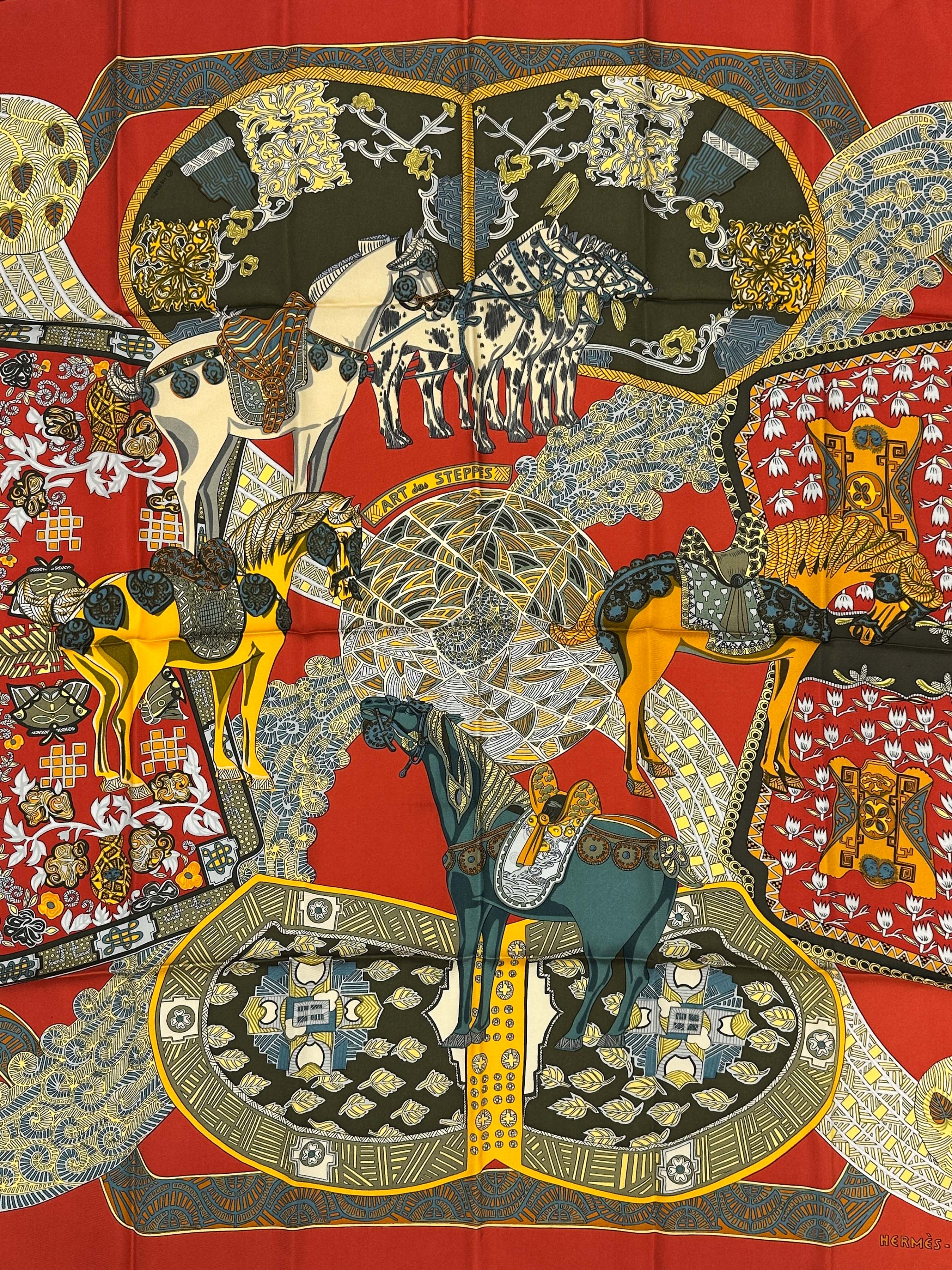 Hermès Art Des Steppes 90