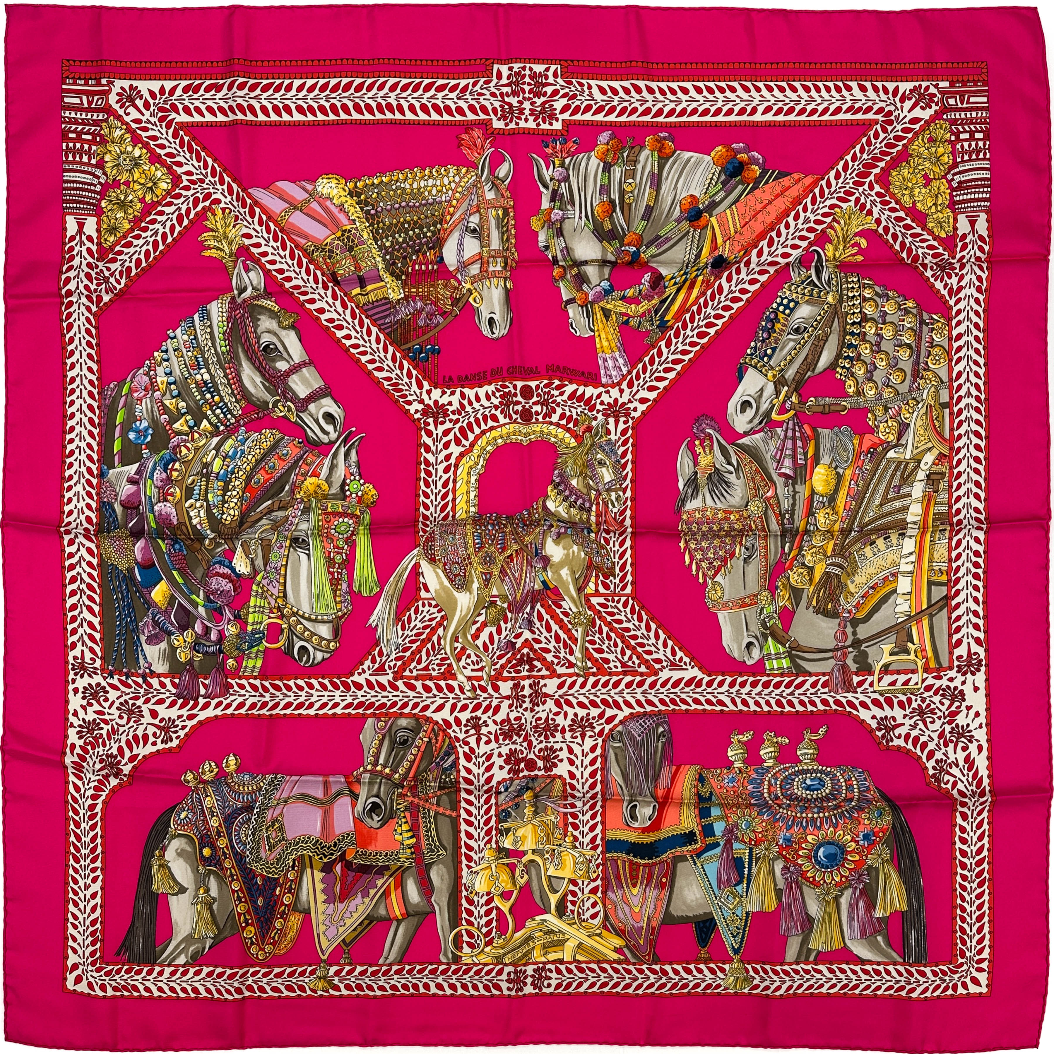Hermès La Danse du Cheval Marwari 90