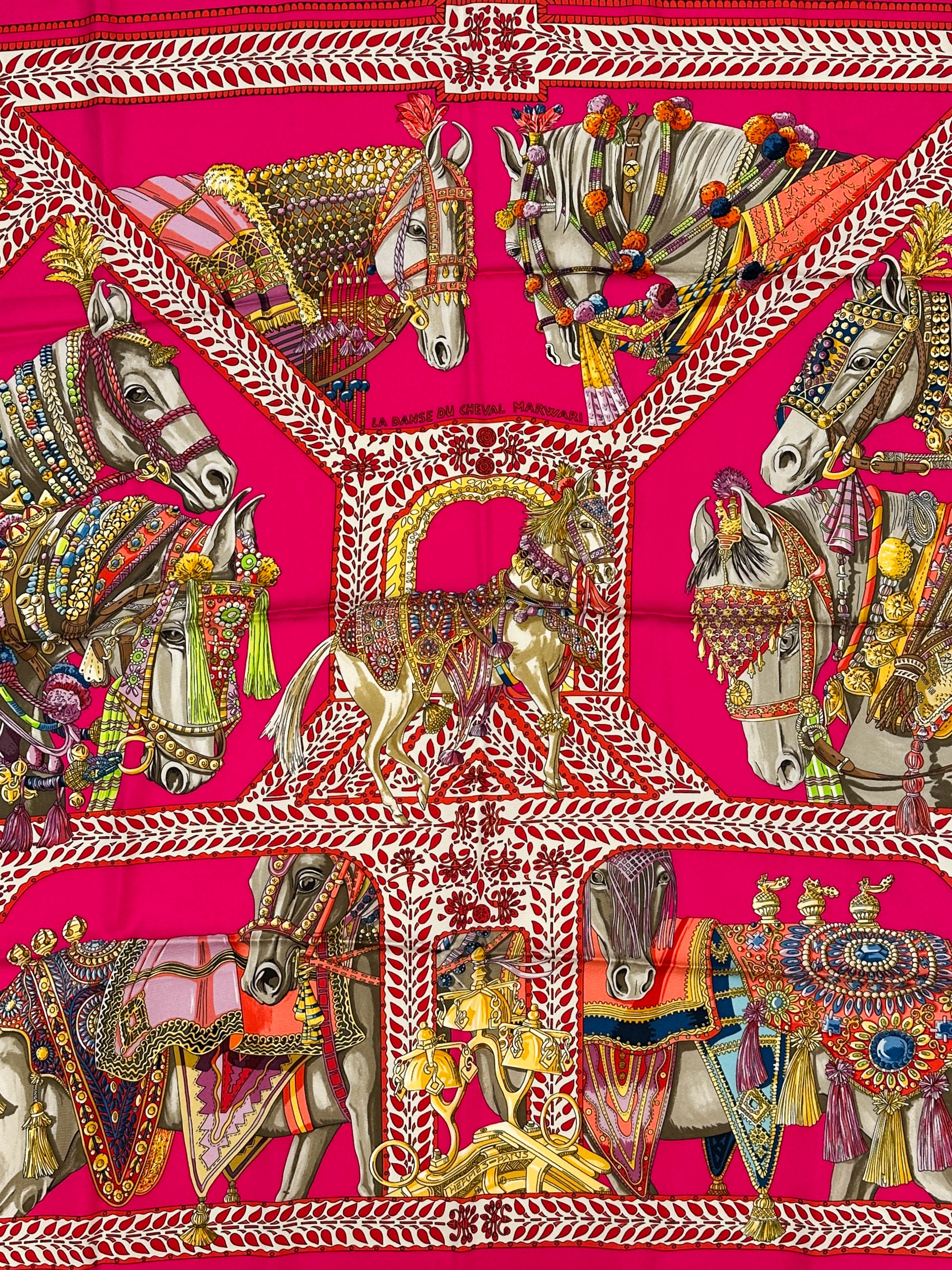 Hermès La Danse du Cheval Marwari 90