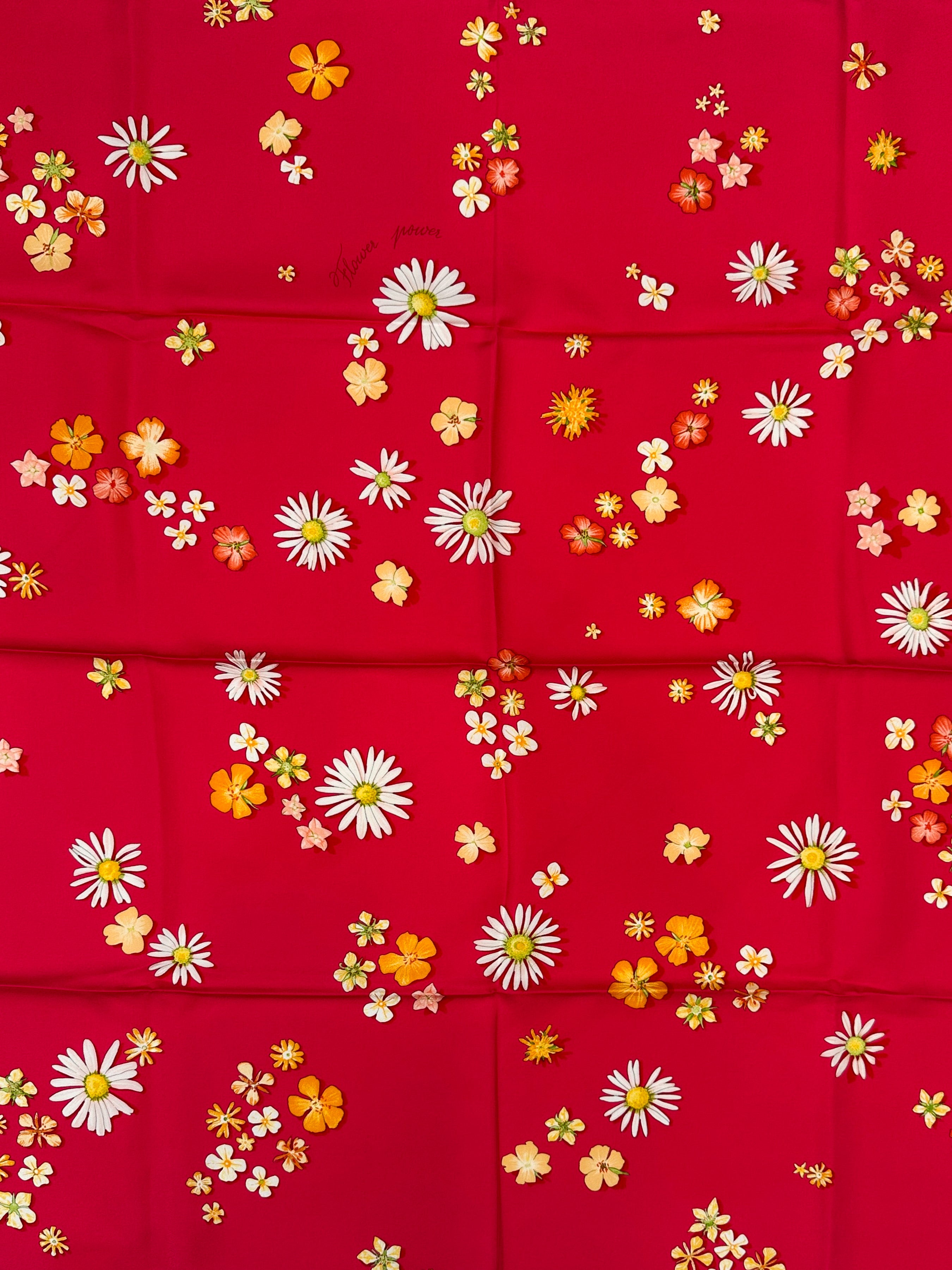 Hermès Flower Power 90