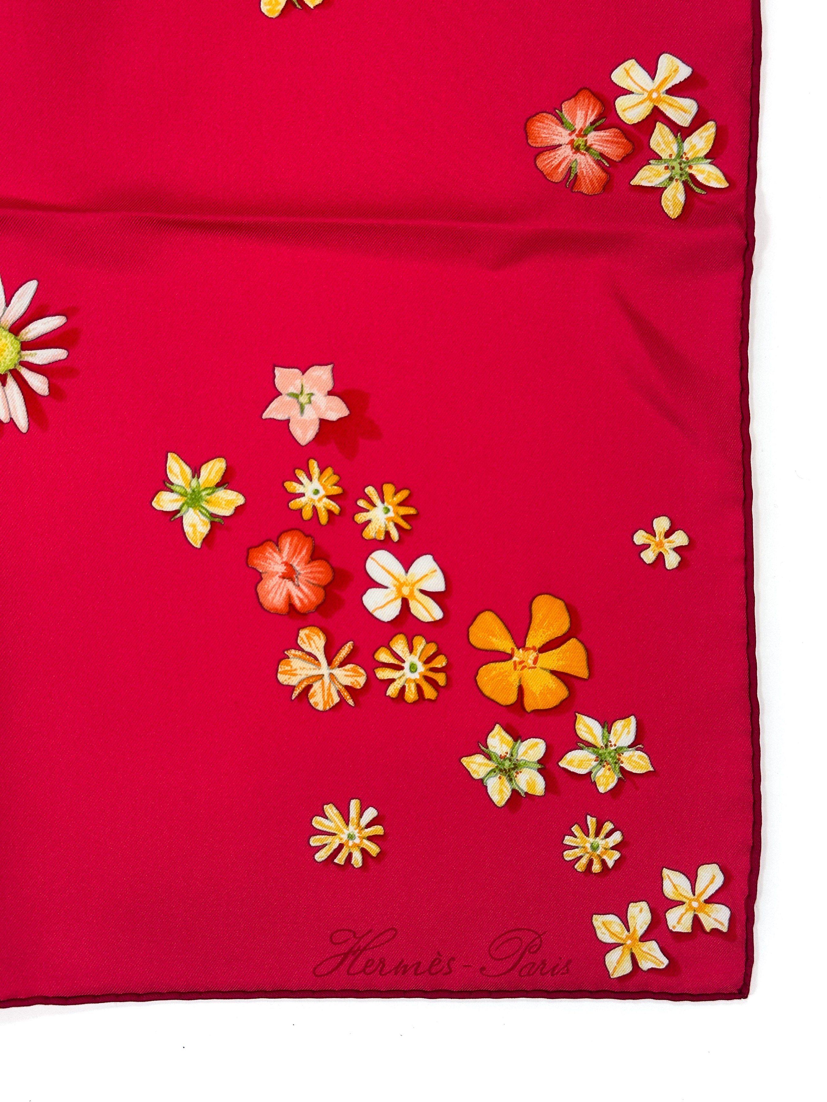 Hermès Flower Power 90