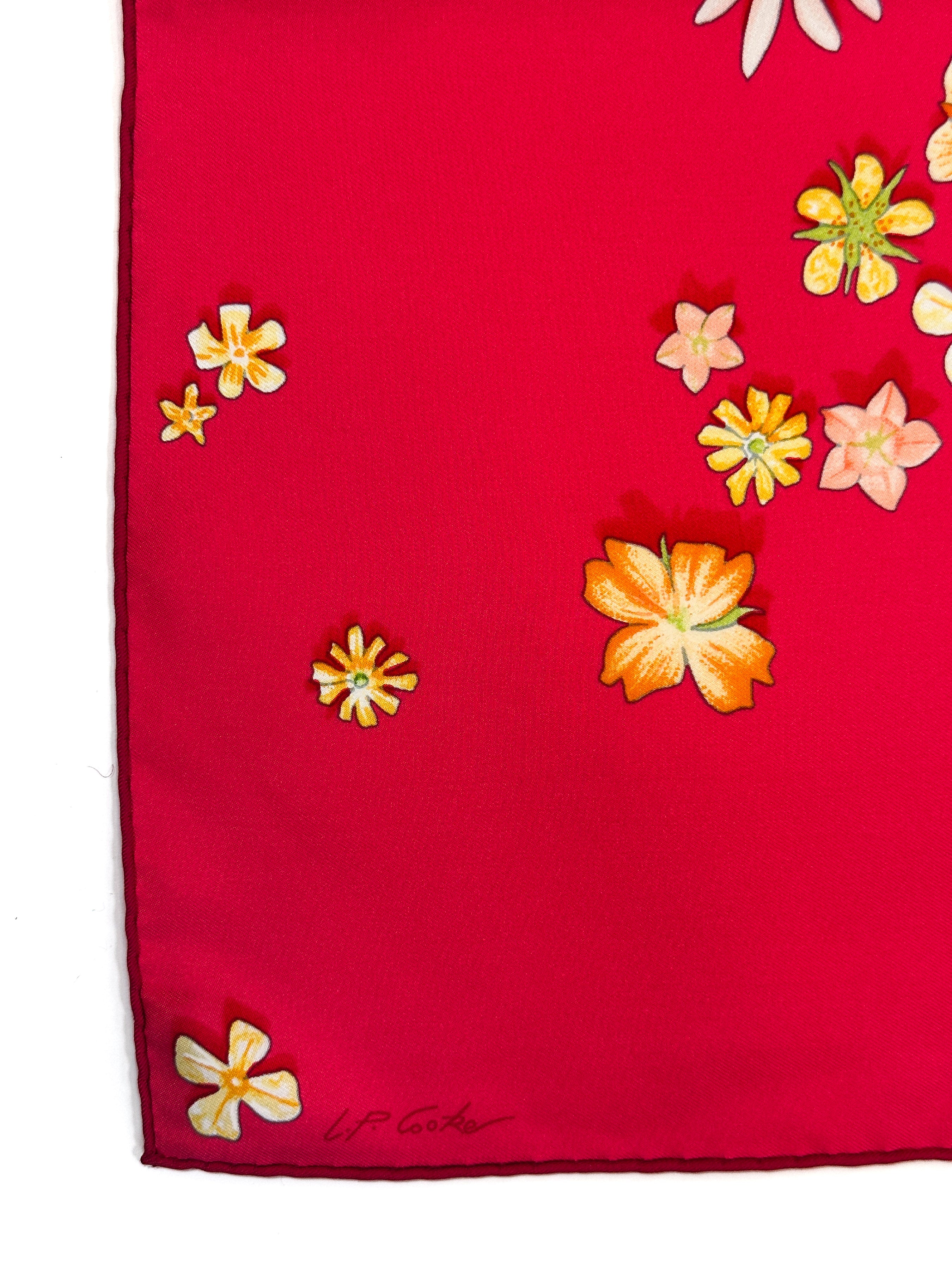 Hermès Flower Power 90