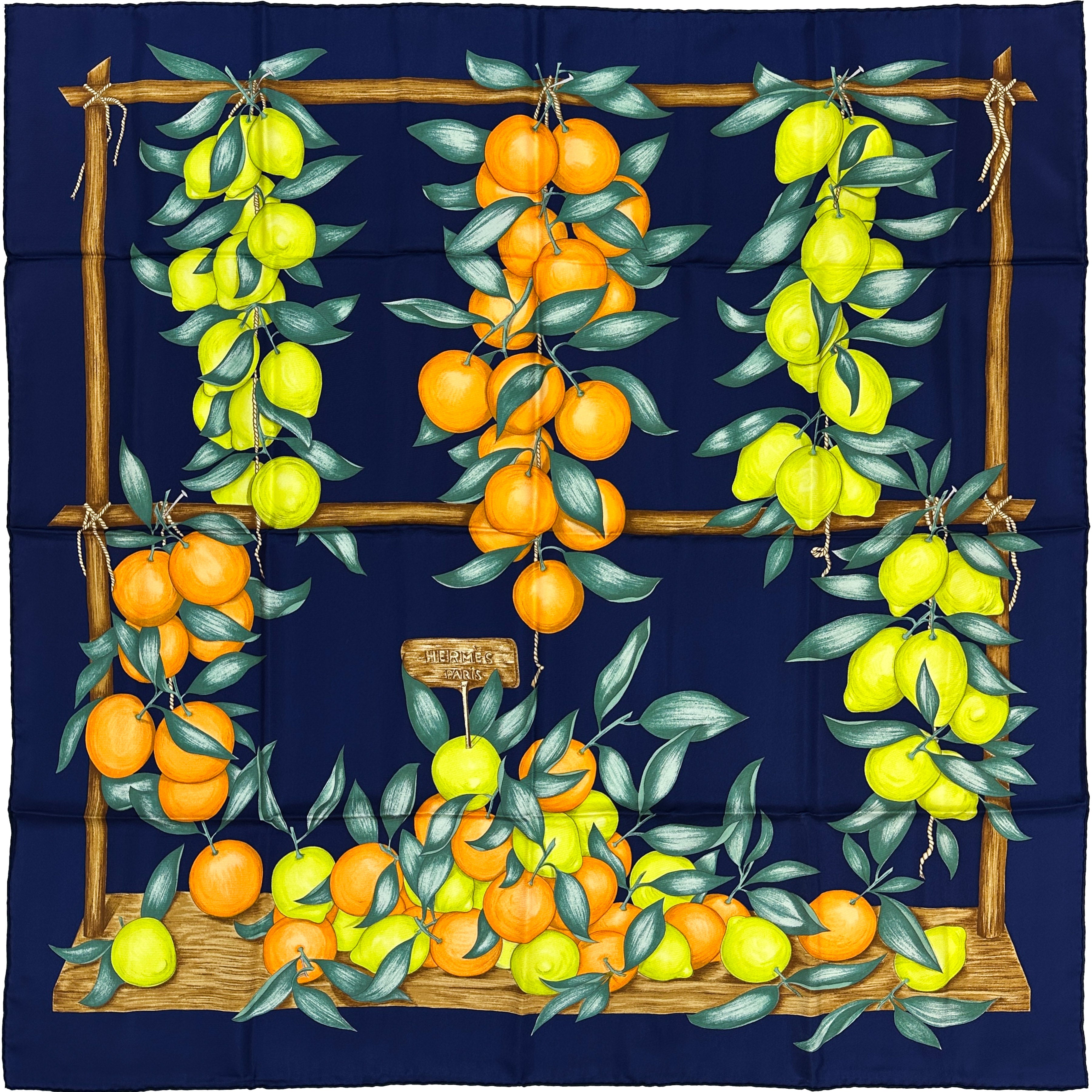Hermès Oranges et Citrons 90