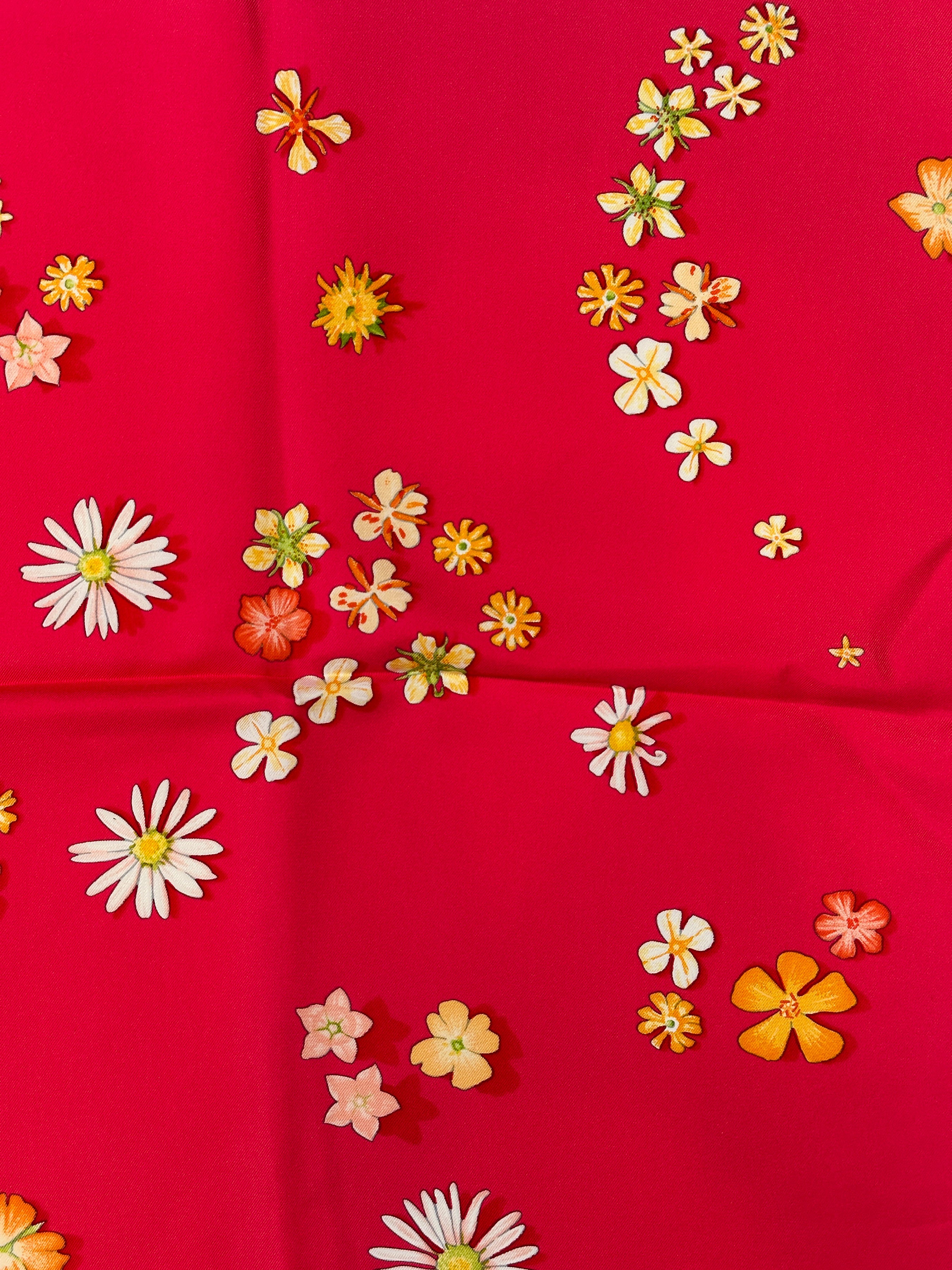 Hermès Flower Power 90