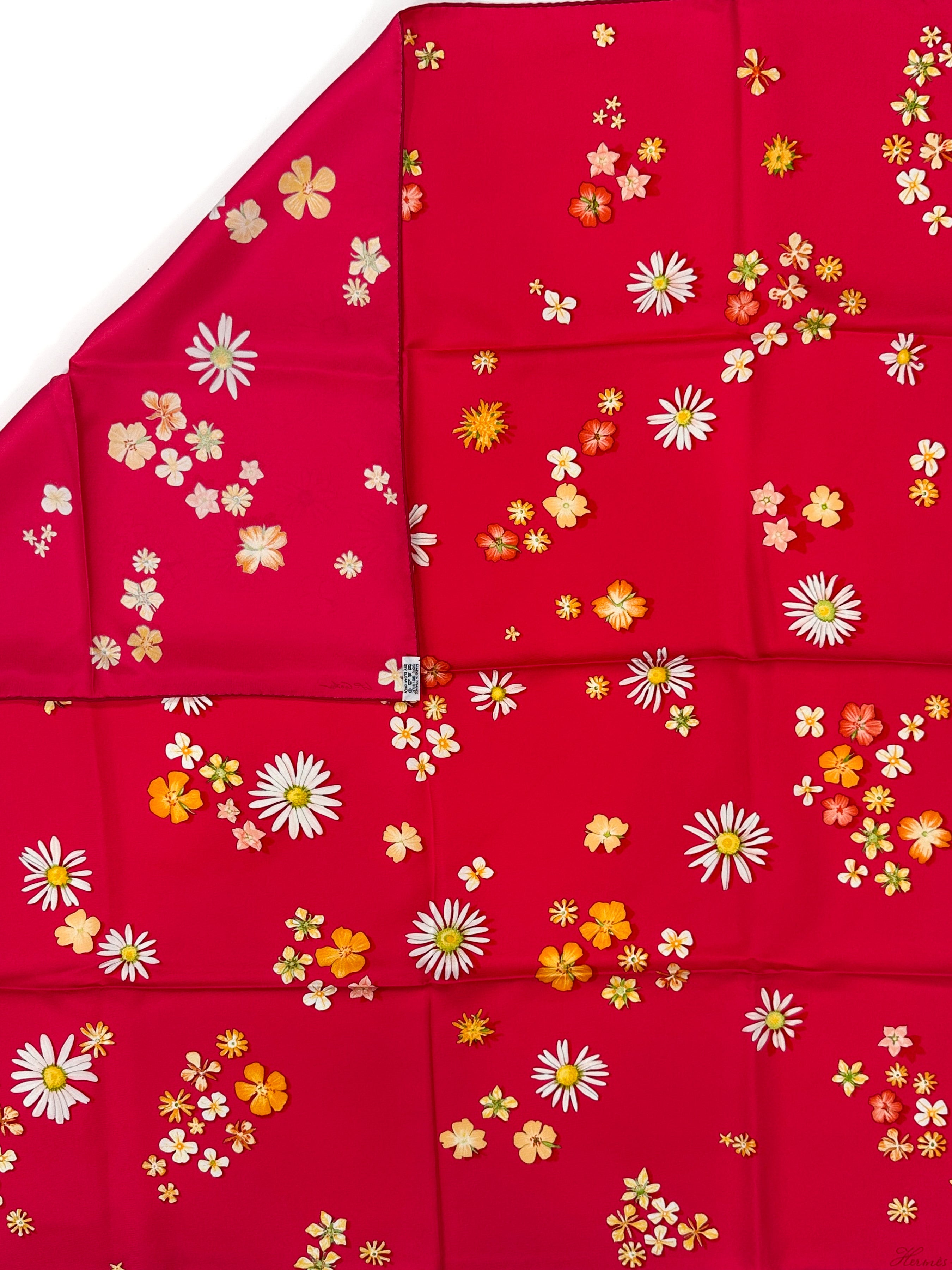 Hermès Flower Power 90