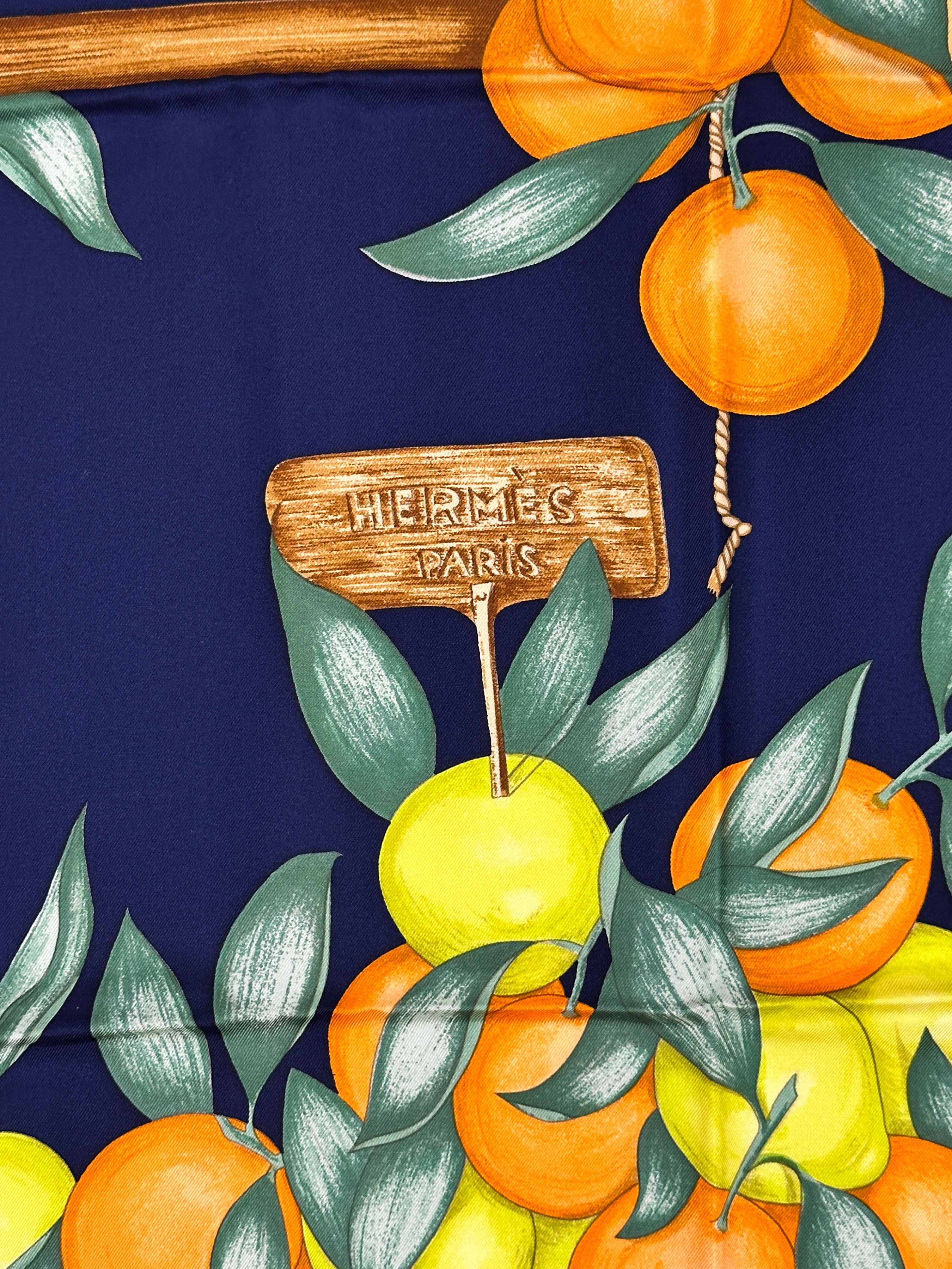 Hermès Oranges et Citrons 90