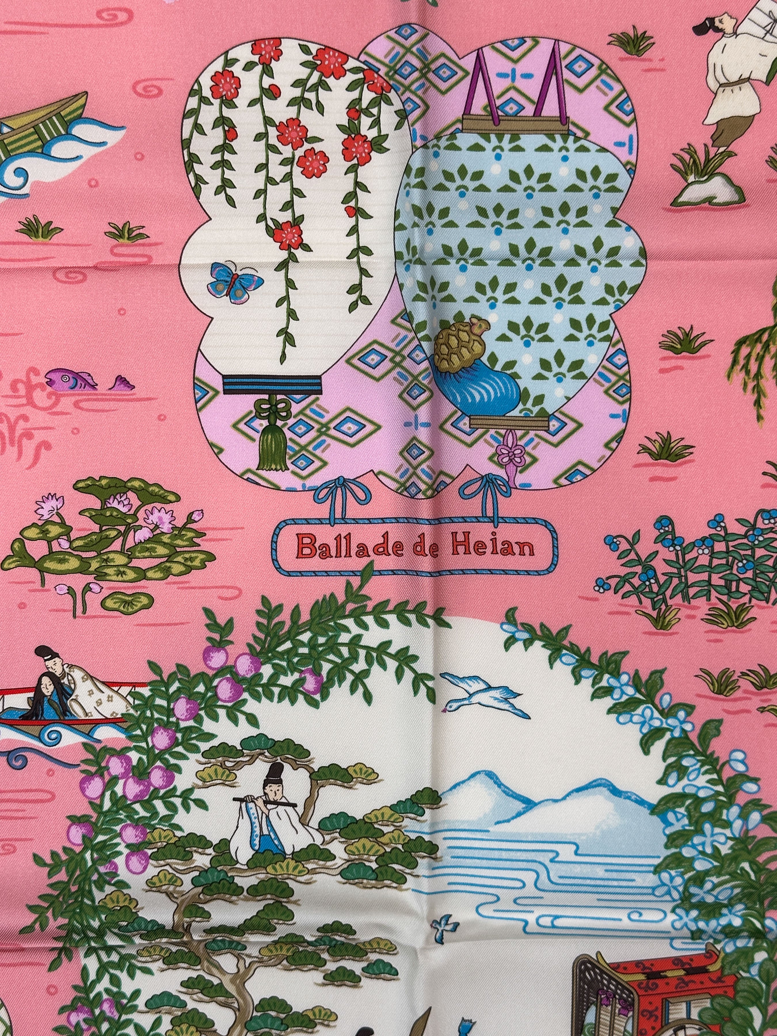 Hermès Special Edition 2009 Émile Gallé Ballade de Heian 90
