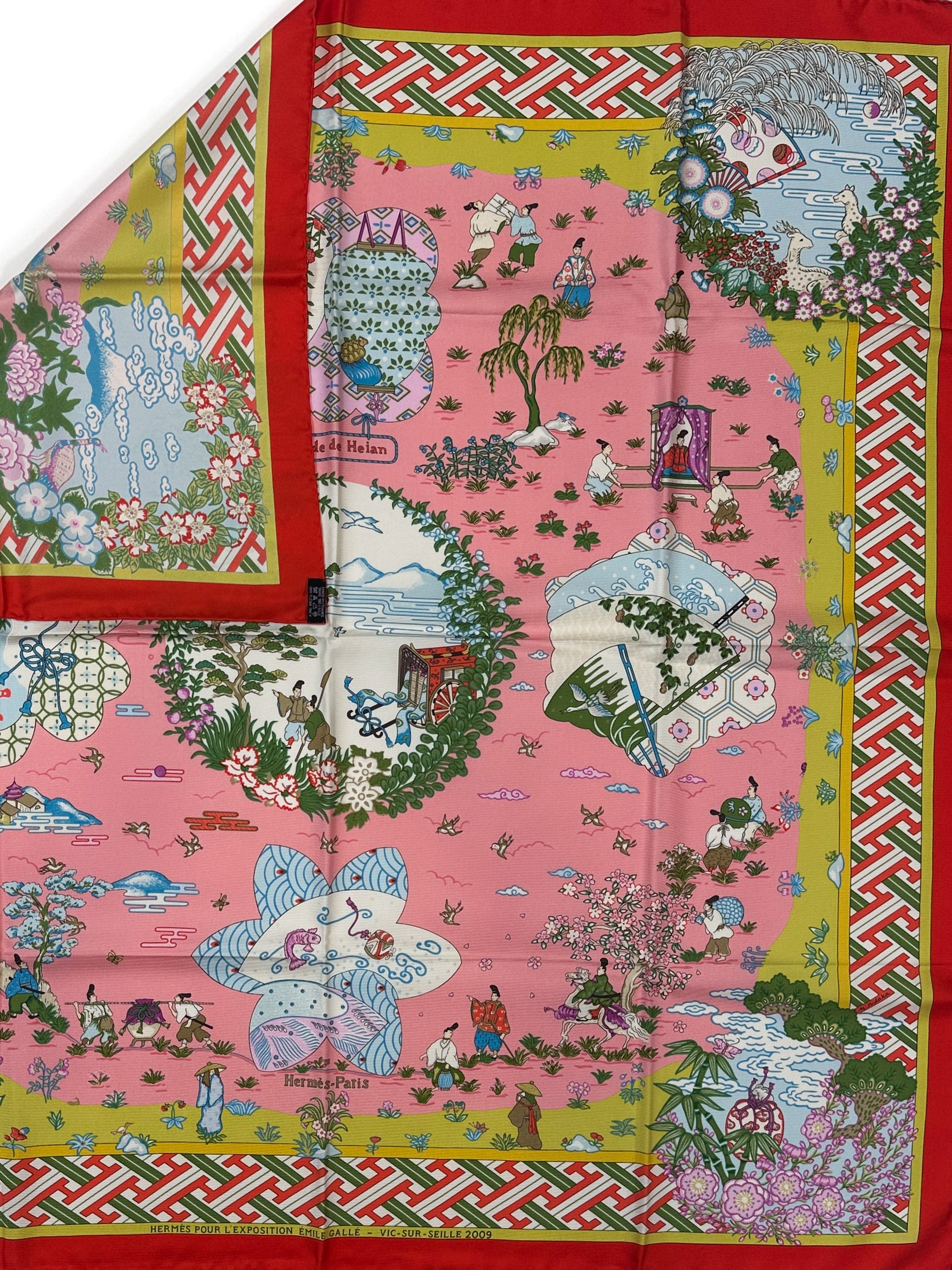 Hermès Special Edition 2009 Émile Gallé Ballade de Heian 90