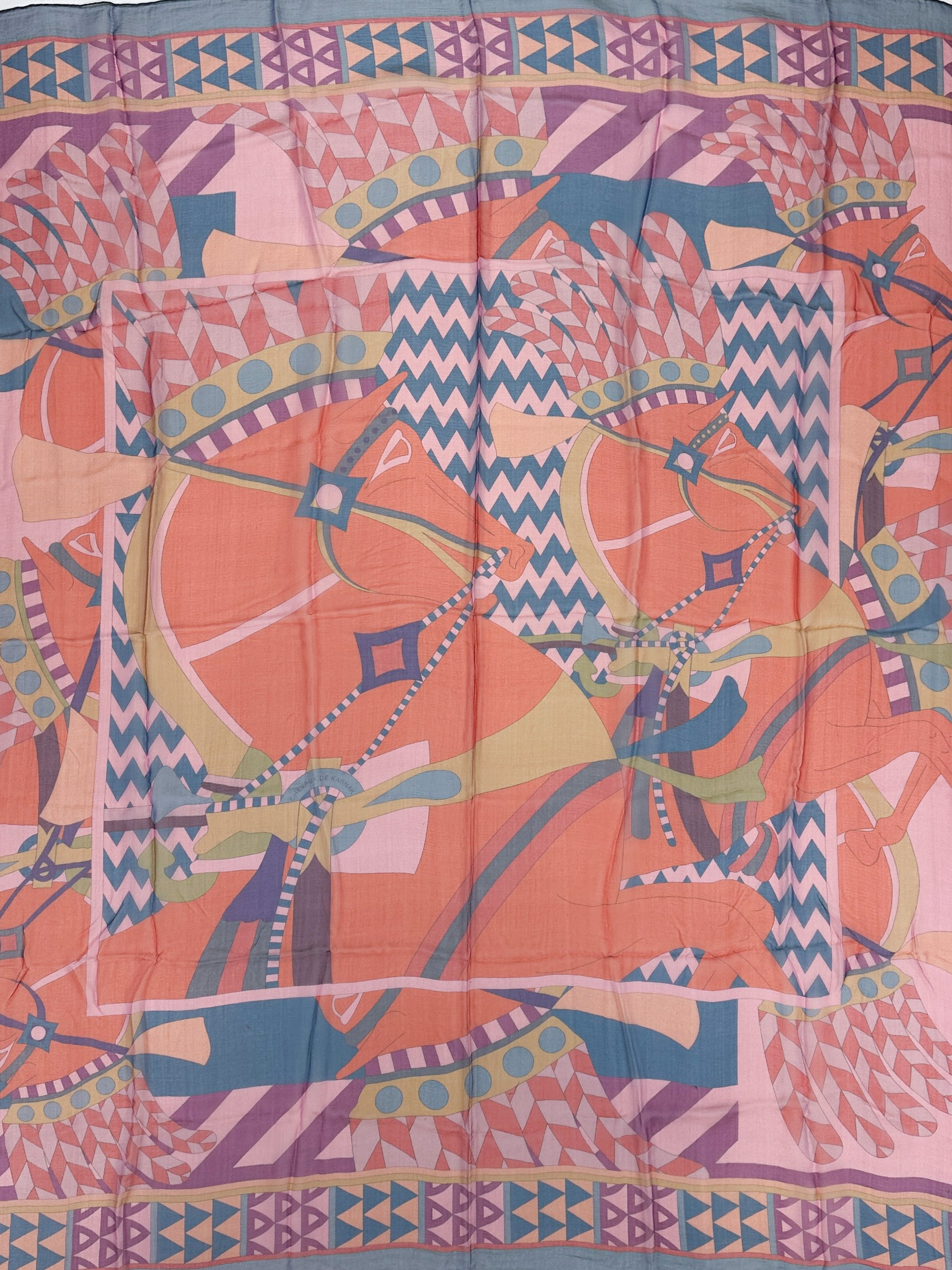 Hermès Chevaux de Karnak Mousseline 140