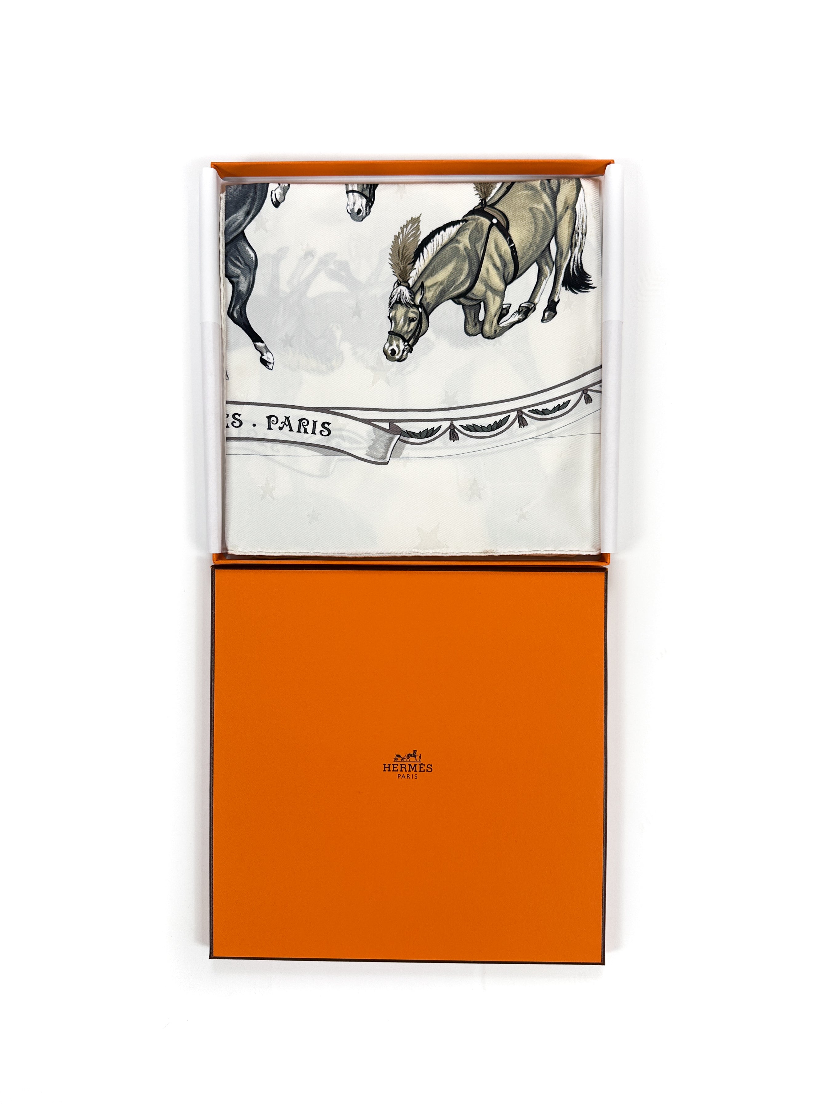 Hermès En Piste Jacquard 90