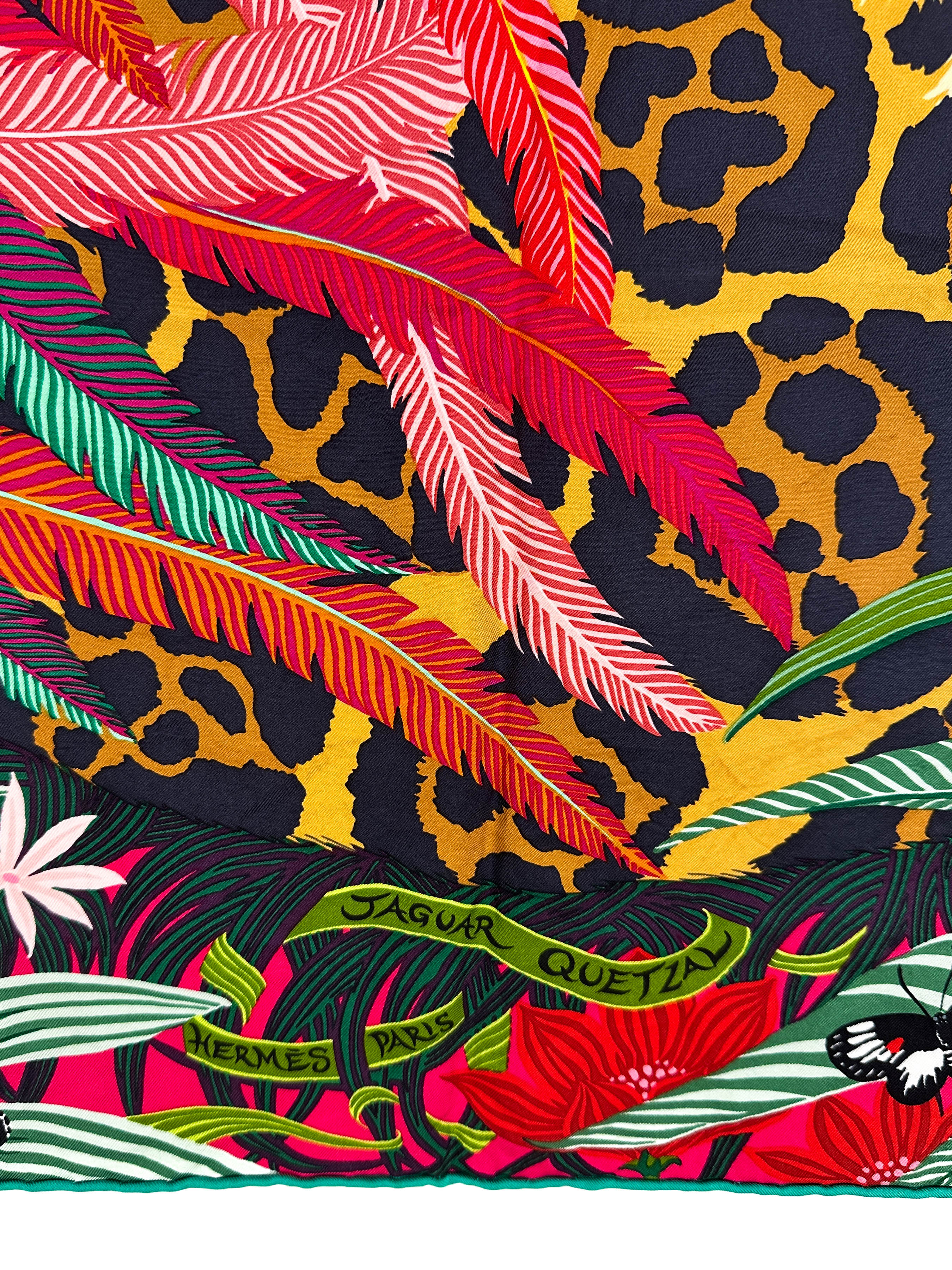 Hermès Jaguar Quetzal 90