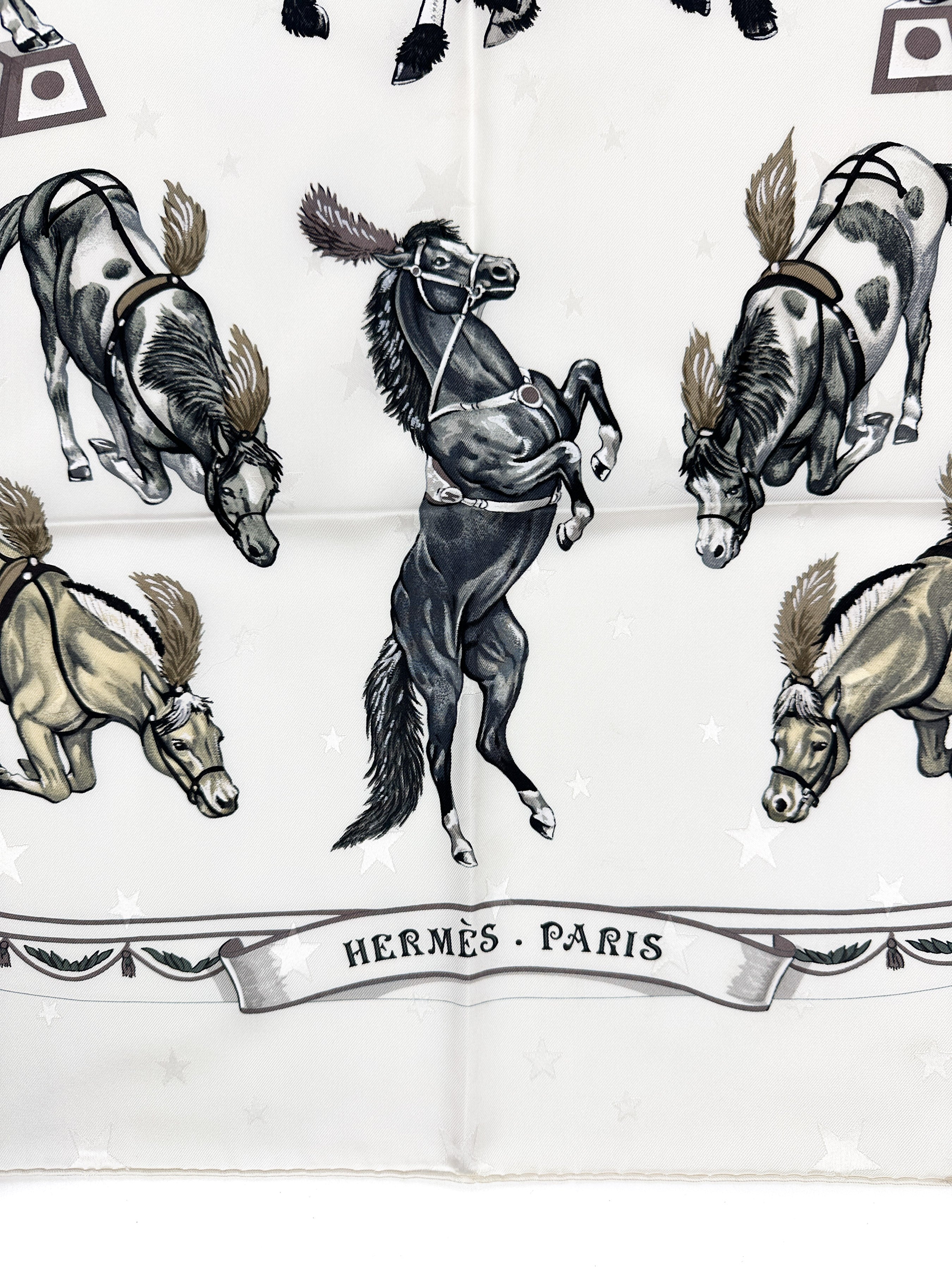Hermès En Piste Jacquard 90