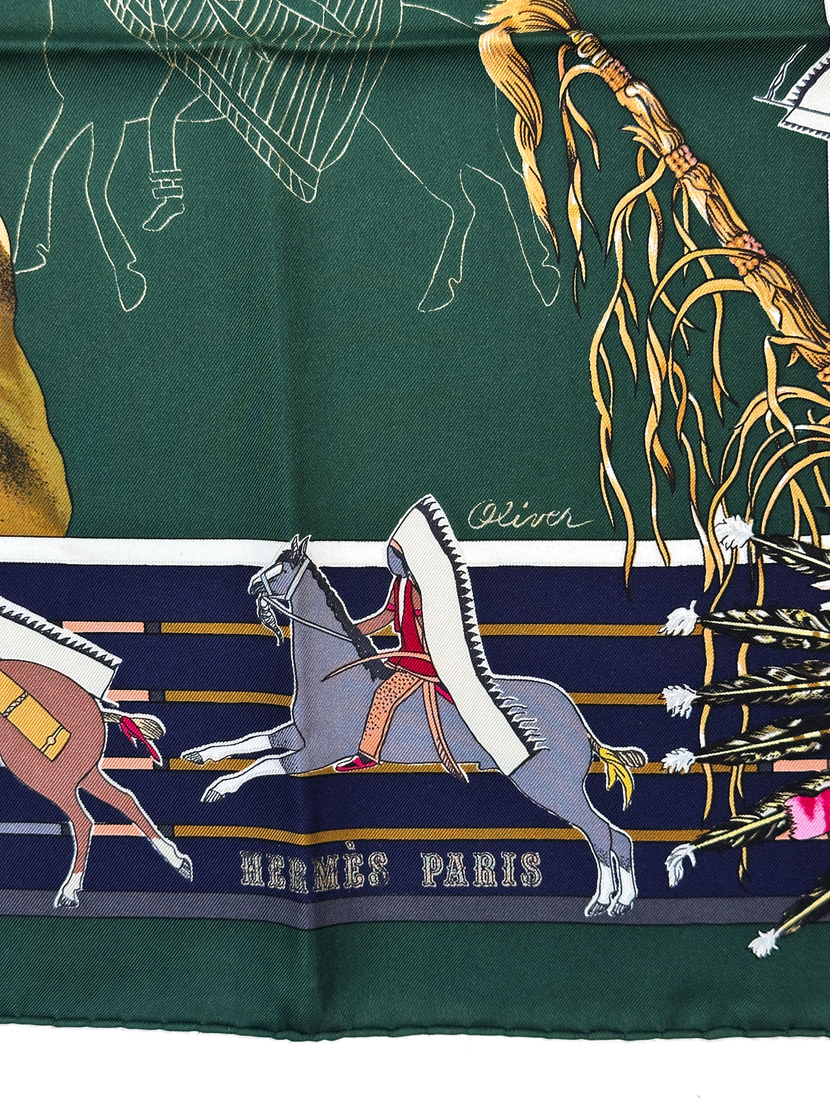 Hermès Pani La Shar Pawnee 90