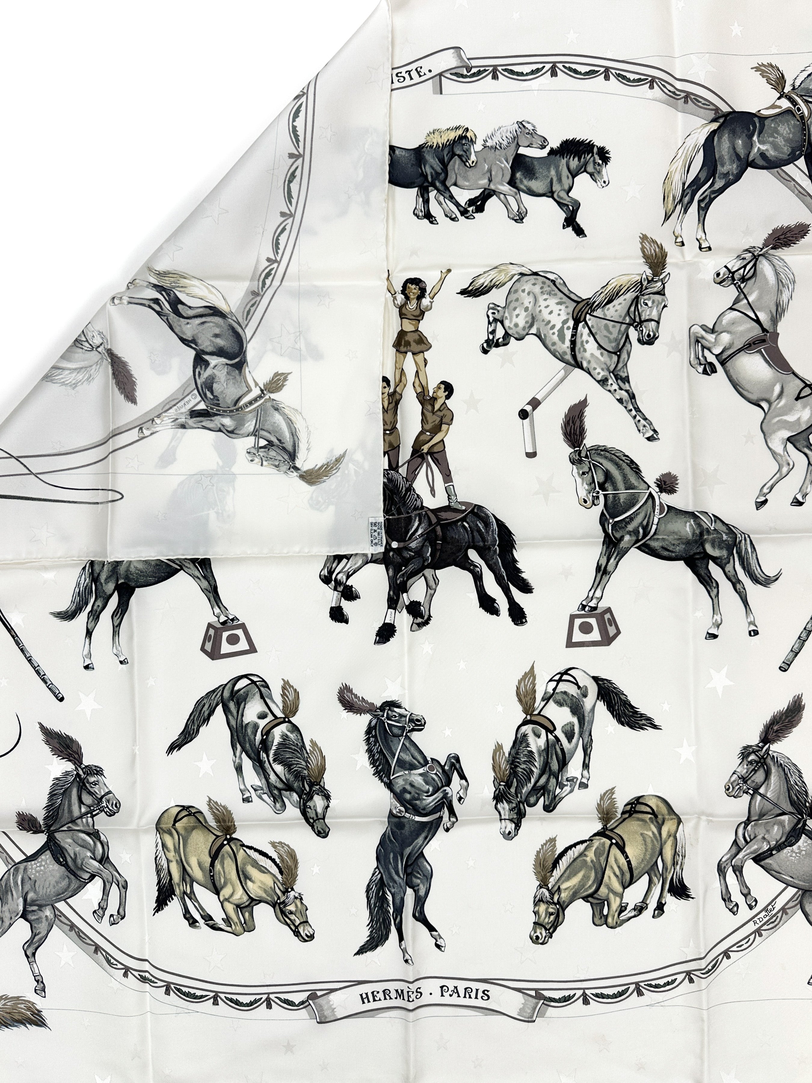 Hermès En Piste Jacquard 90