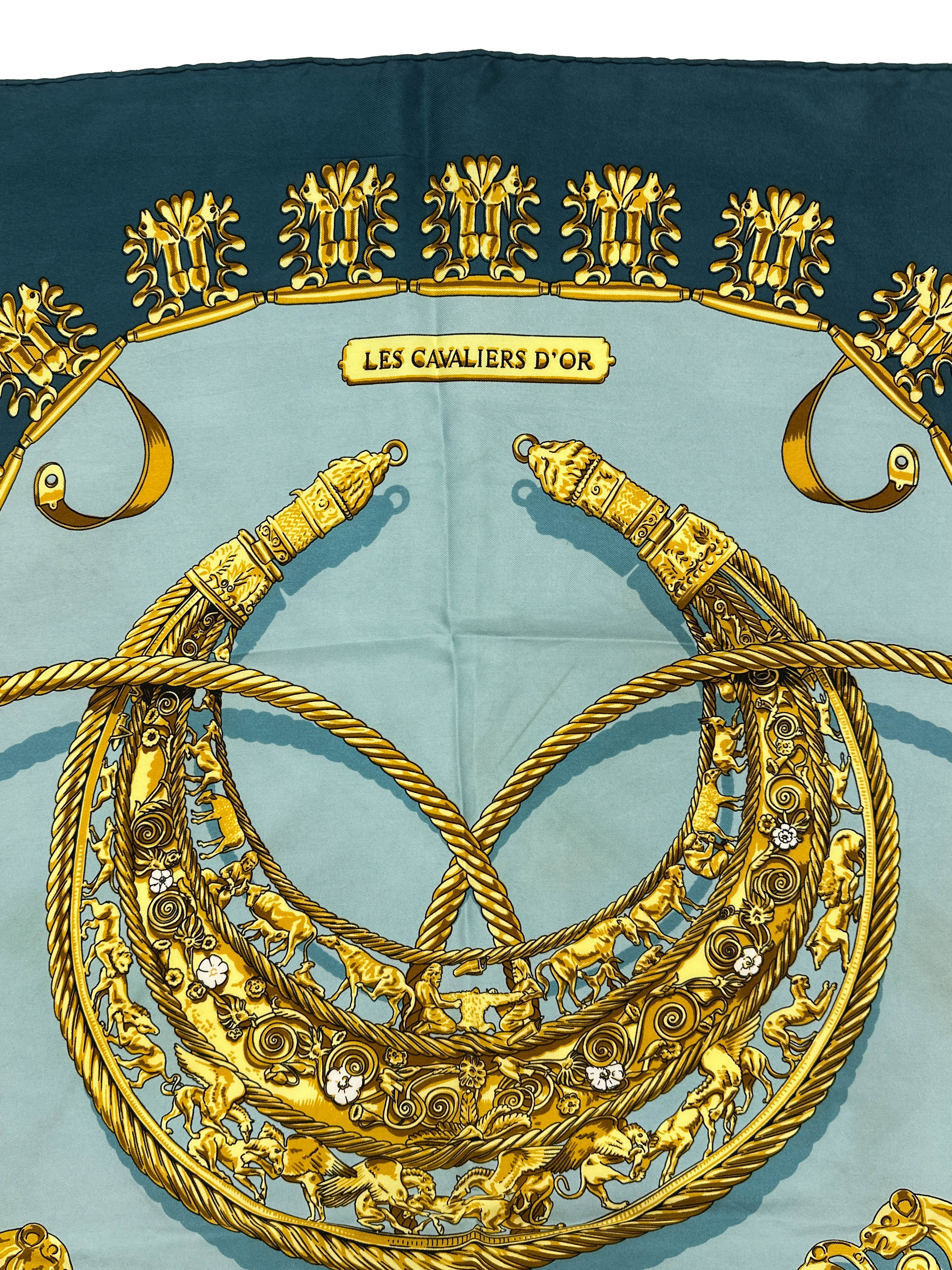 Hermès Les Cavaliers d'Or 90