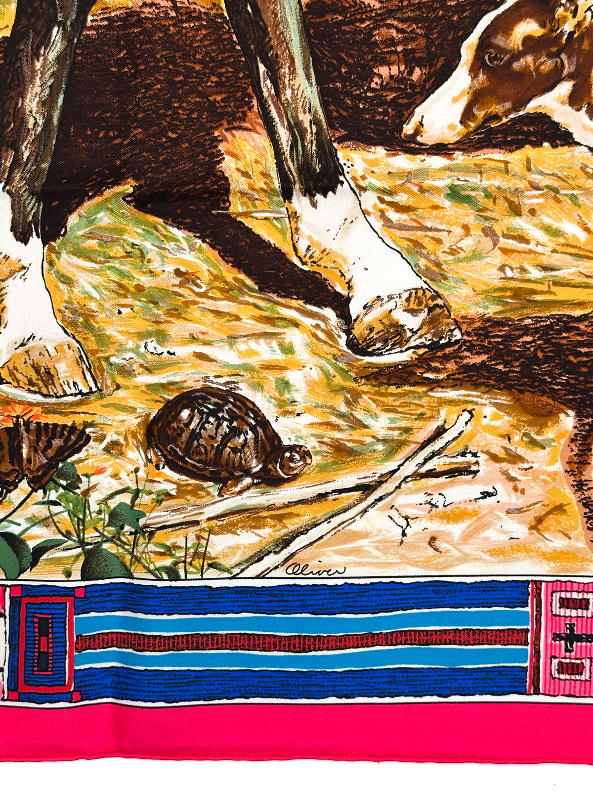 Hermès Les Plumes de L'Ouest (Les Cheyennes) 90